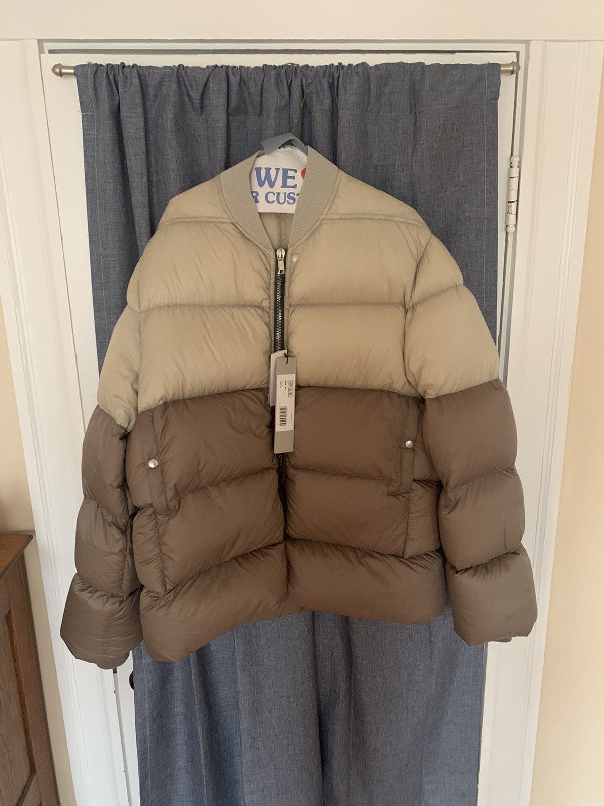 Rick Owens Rick Owens FW21 GETHSEMANE Puffer / Flight Jacket | Grailed