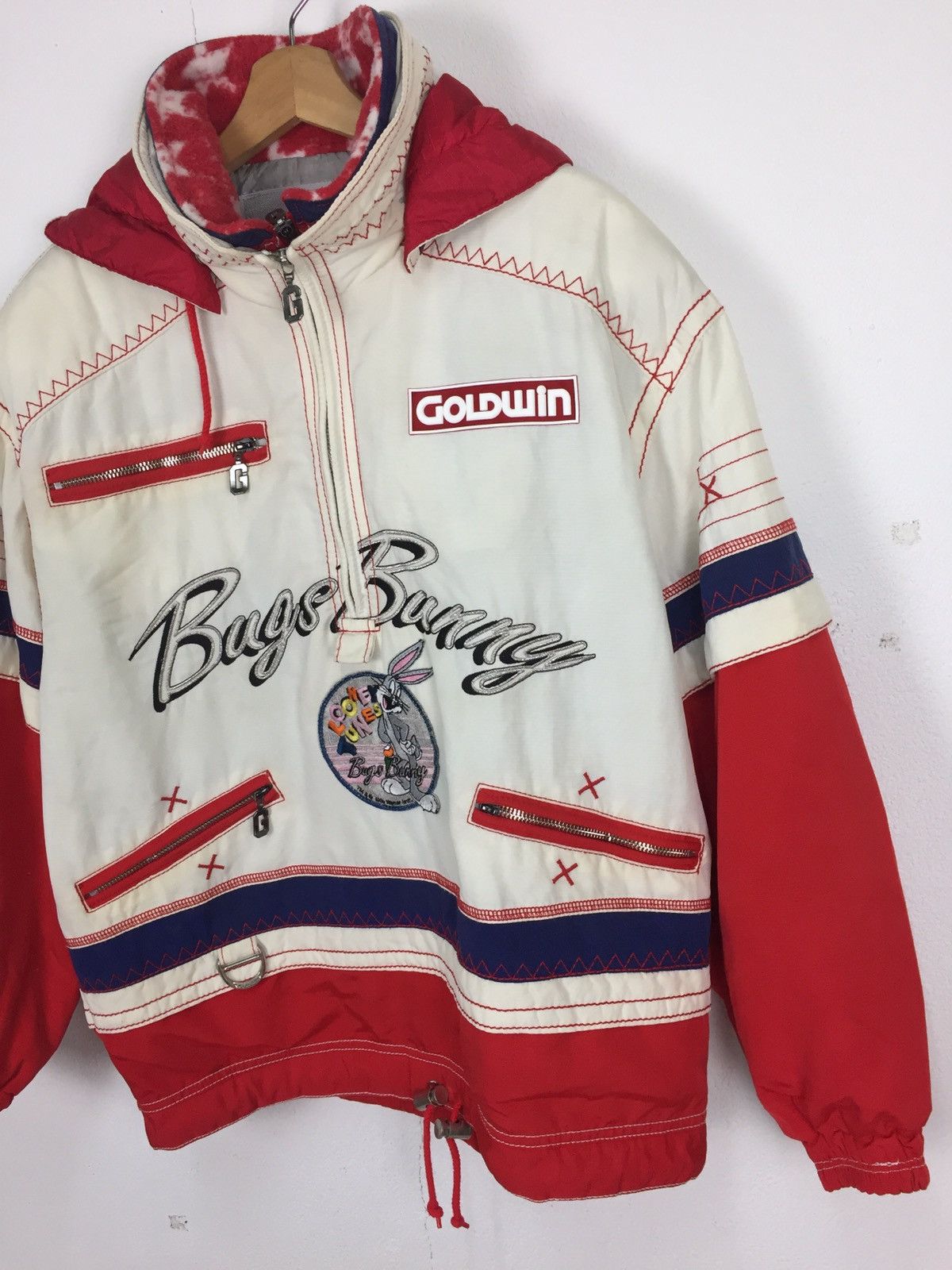 Cartoon Network Vintage 90s Looney Tunes Goldwin Ski Jacket Size US XXL / EU 58 / 5 - 10 Thumbnail