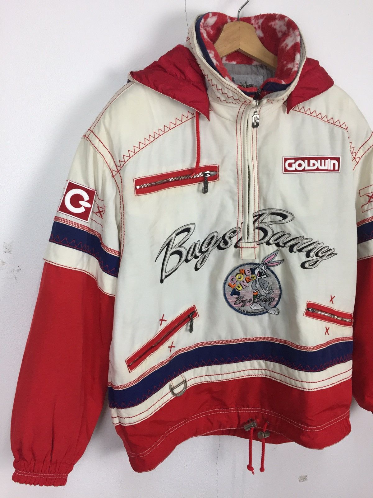 Cartoon Network Vintage 90s Looney Tunes Goldwin Ski Jacket Size US XXL / EU 58 / 5 - 11 Thumbnail