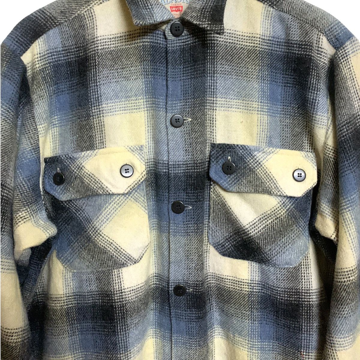 Levi's Vtg Levi’s Alaska Wool Blend Flannel Shirt Size US M / EU 48-50 / 2 - 4 Thumbnail