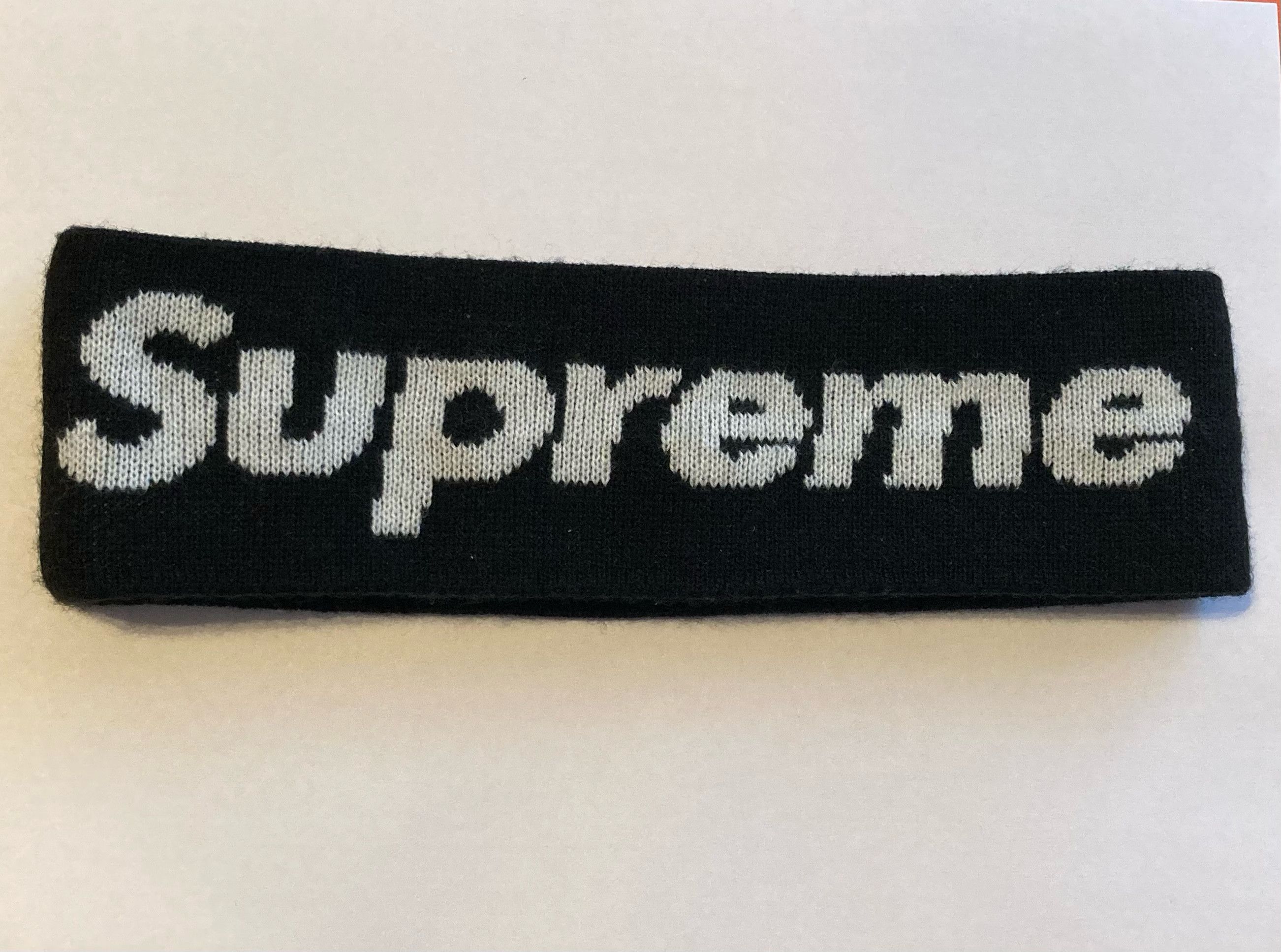 Supreme New Era Big Logo Headband④ - 帽子