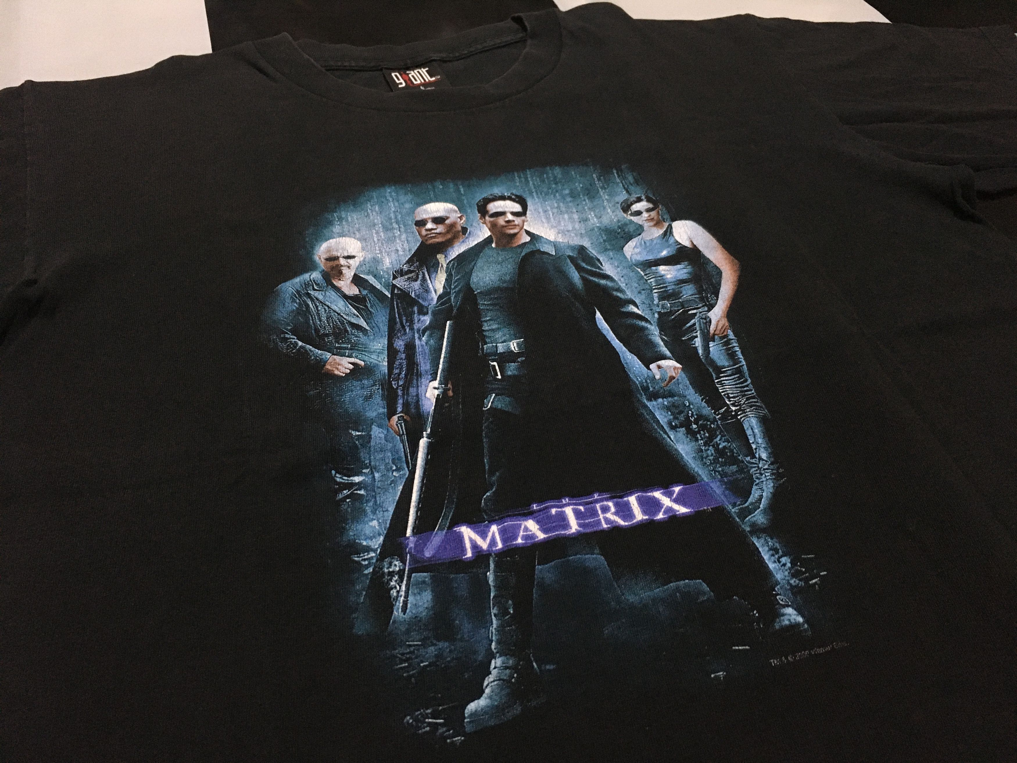 The matrix fashion shirt the matrix staff vintage shirt size large