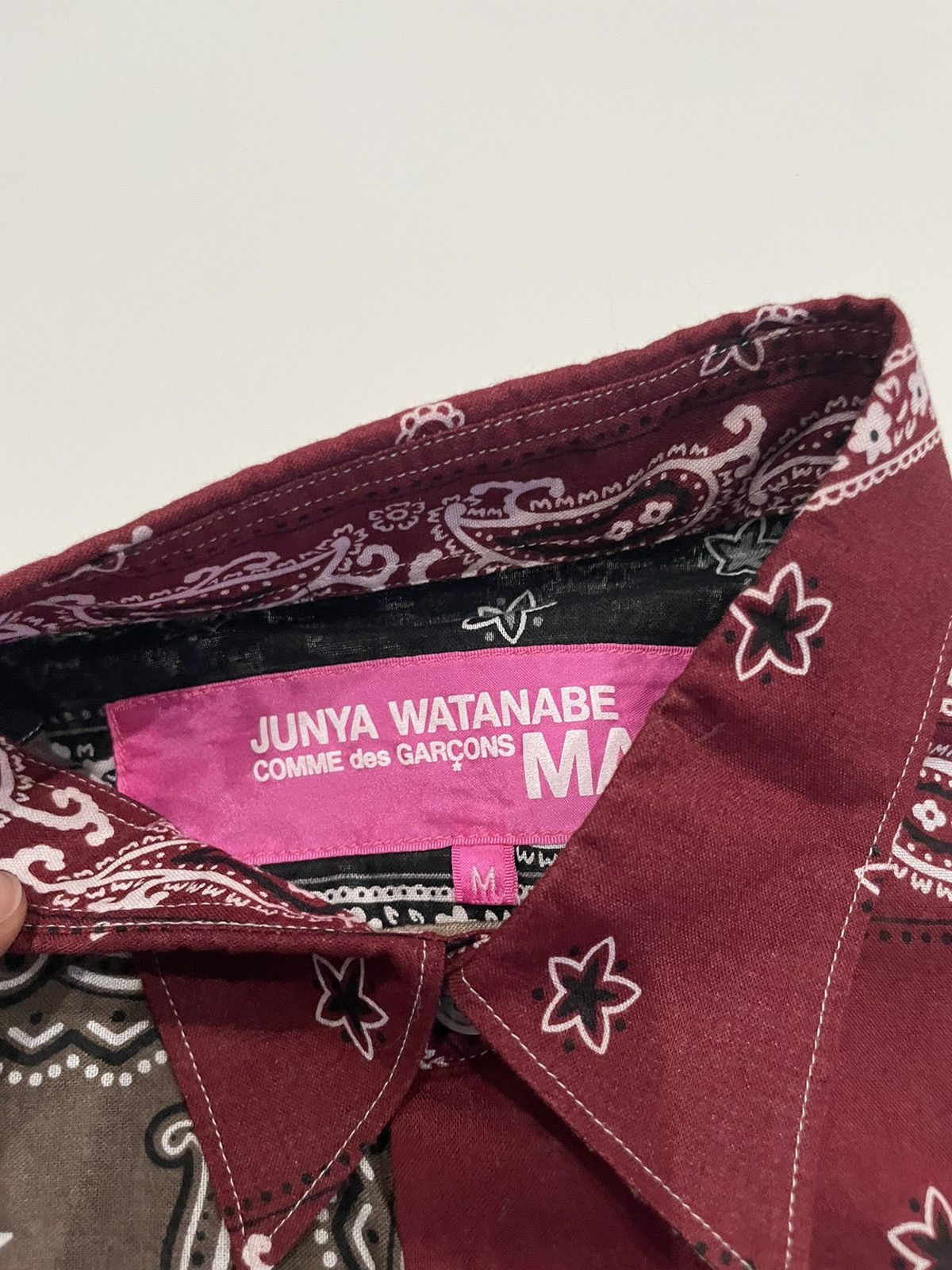 Junya Watanabe Junya Watanabe Paisley shirt Size US S / EU 44-46 / 1 - 5 Thumbnail
