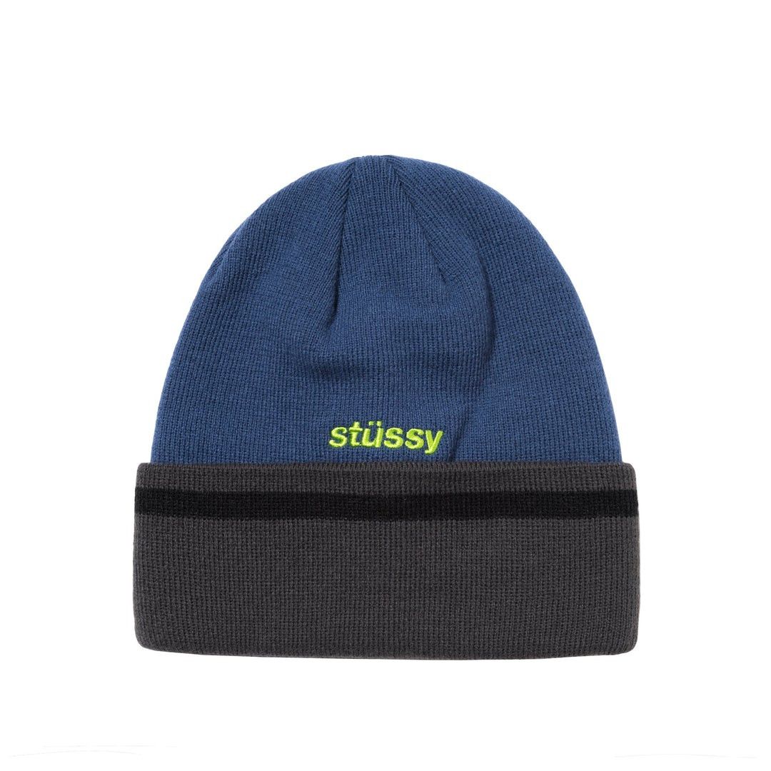 STUSSY 2 TONE CUFF BEANIE