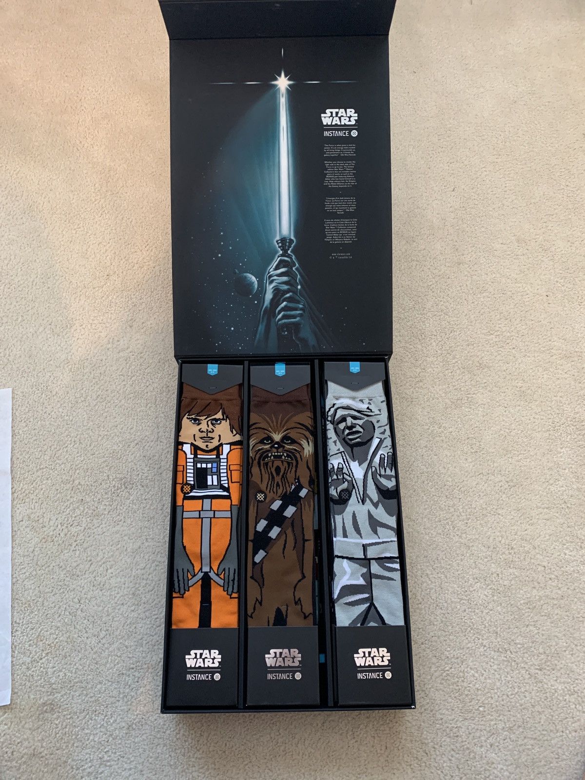 Stance Socks × Star Wars STANCE X STAR WARS “THE FORCE 2” INSTANCE COLLECTION *RARE* Size ONE SIZE - 2 Thumbnail