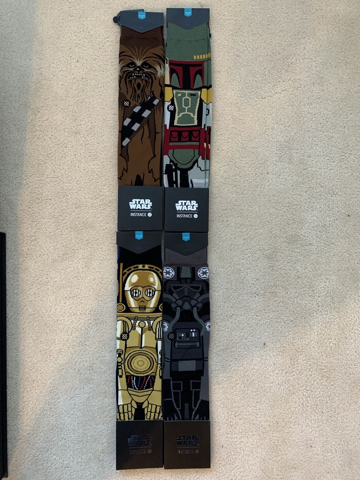 Stance Socks × Star Wars STANCE X STAR WARS “THE FORCE 2” INSTANCE COLLECTION *RARE* Size ONE SIZE - 4 Thumbnail