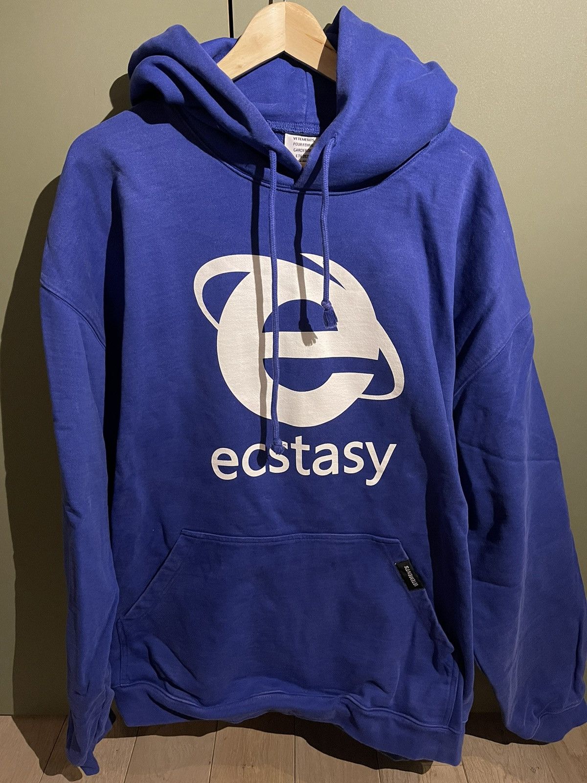 Vetements Ecstasy Hoodie | Grailed