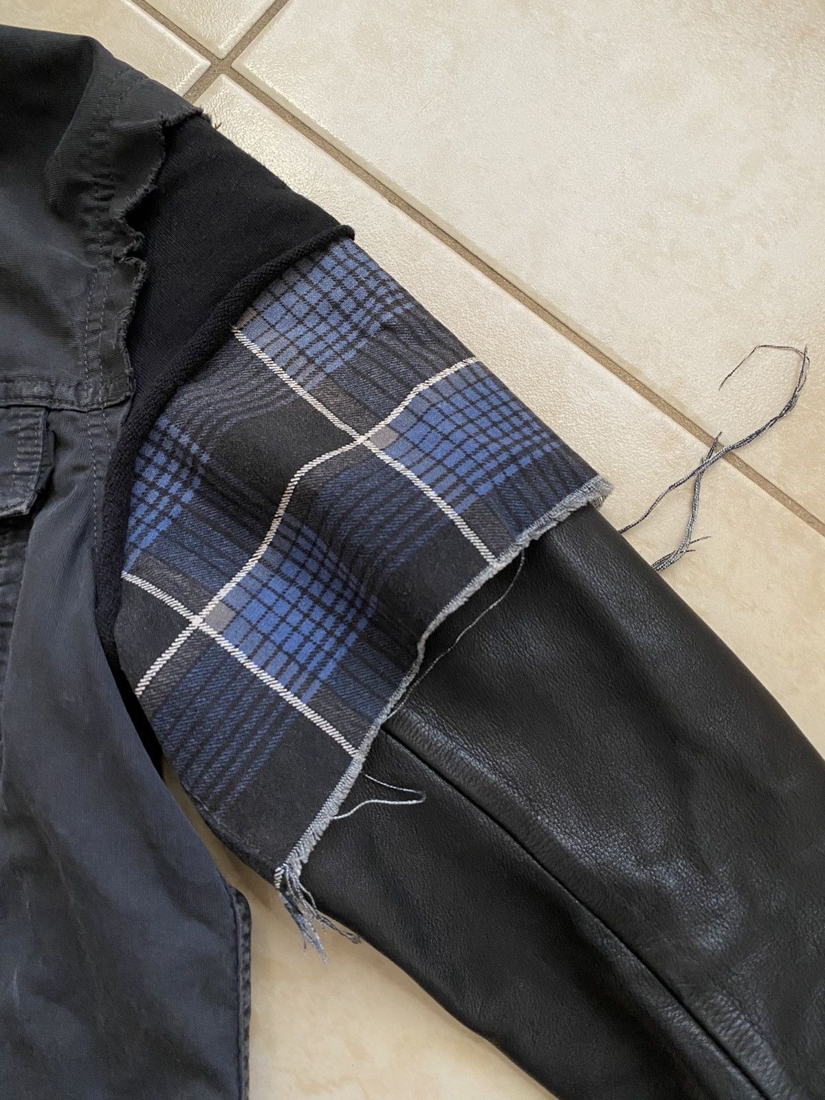 Jun Takahashi SS12 “Open Strings” Hybrid Denim Jacket Size US S / EU 44-46 / 1 - 5 Thumbnail