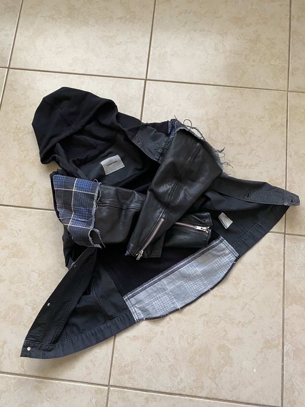 Jun Takahashi SS12 “Open Strings” Hybrid Denim Jacket Size US S / EU 44-46 / 1 - 2 Thumbnail