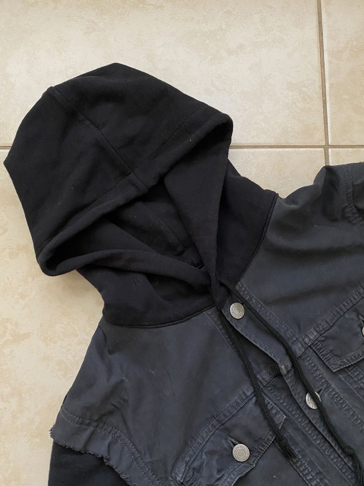 Jun Takahashi SS12 “Open Strings” Hybrid Denim Jacket Size US S / EU 44-46 / 1 - 4 Thumbnail