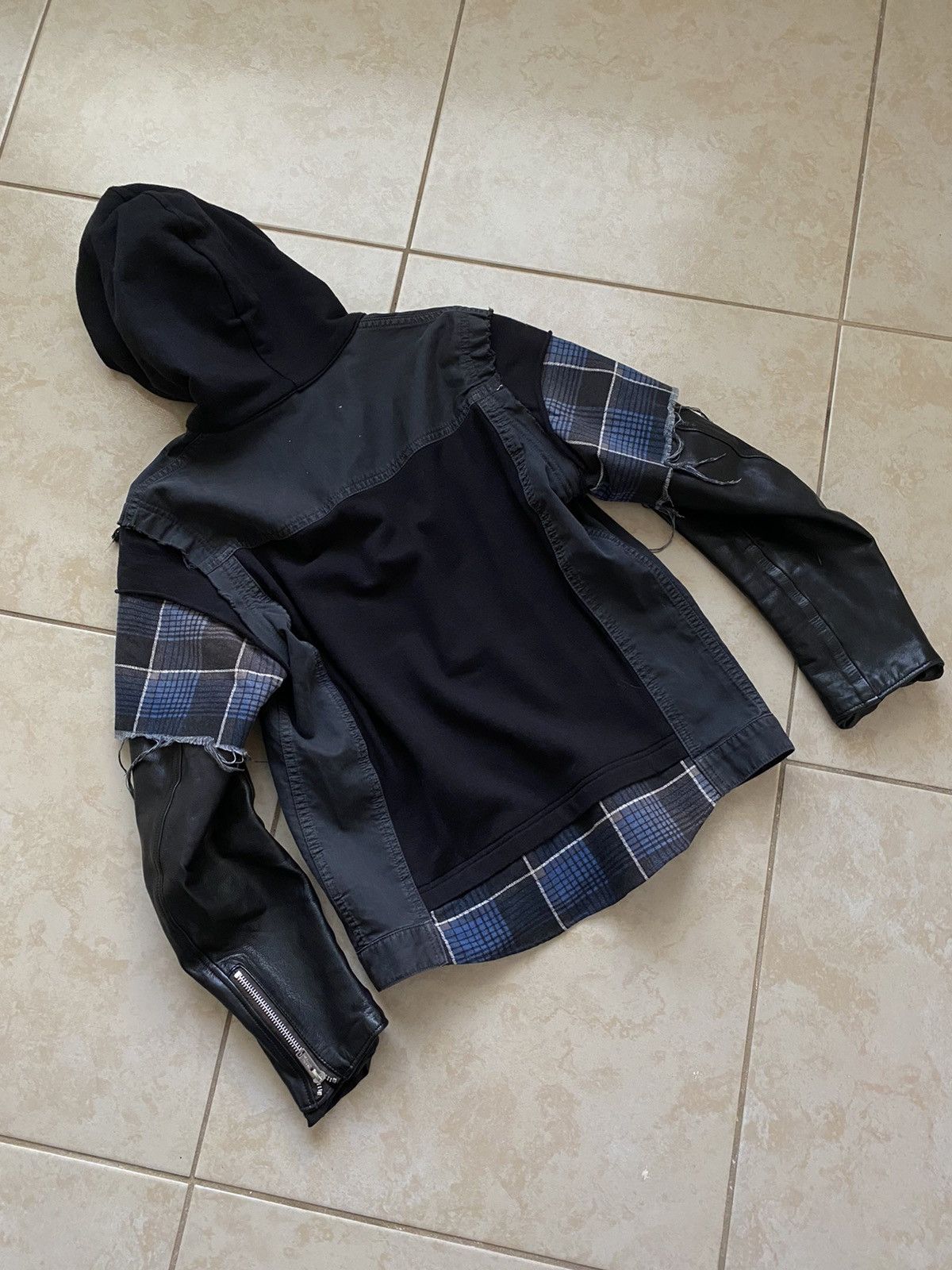 Jun Takahashi SS12 “Open Strings” Hybrid Denim Jacket Size US S / EU 44-46 / 1 - 3 Thumbnail