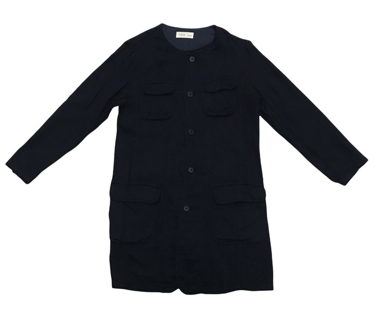 Issey Miyake × Japanese Brand × Vintage 1mile Plantation by issey miyake cotton long jacket Size US M / EU 48-50 / 2 - 5 Thumbnail