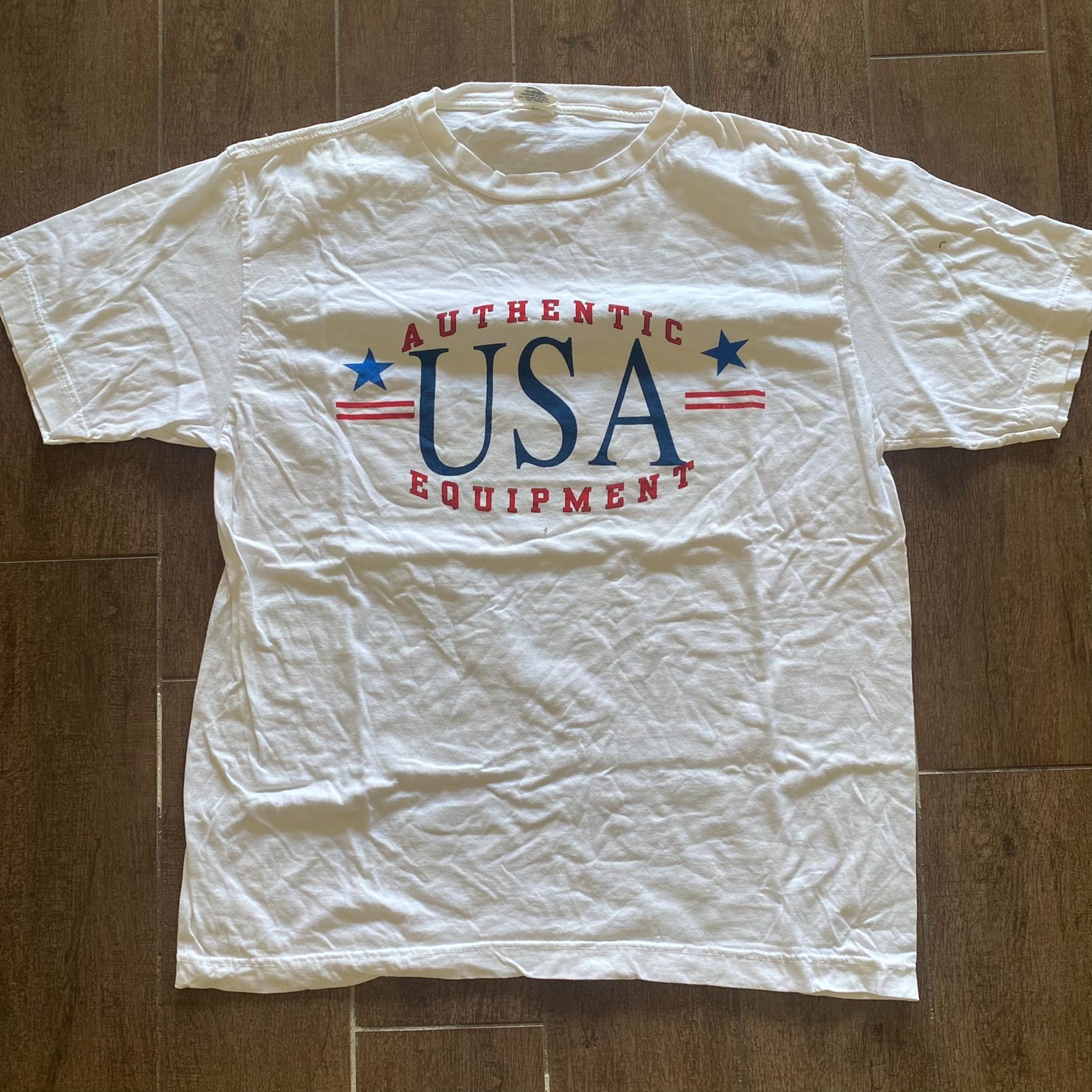 Vintage USA Equipment Vintage Graphic Tee Size US XL / EU 56 / 4 - 1 Thumbnail