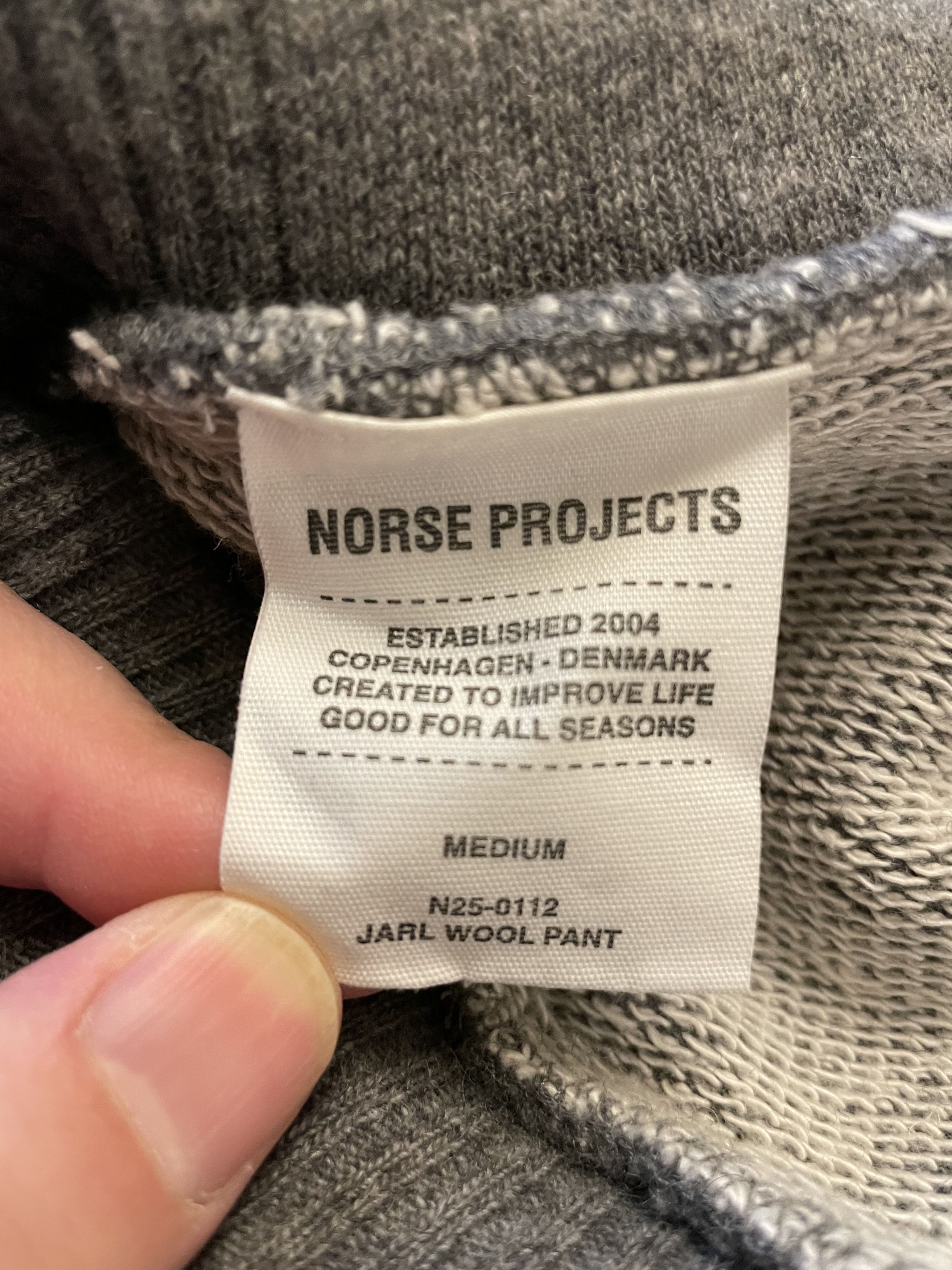 Norse Projects Jarl Wool Pant Size US 32 / EU 48 - 3 Thumbnail