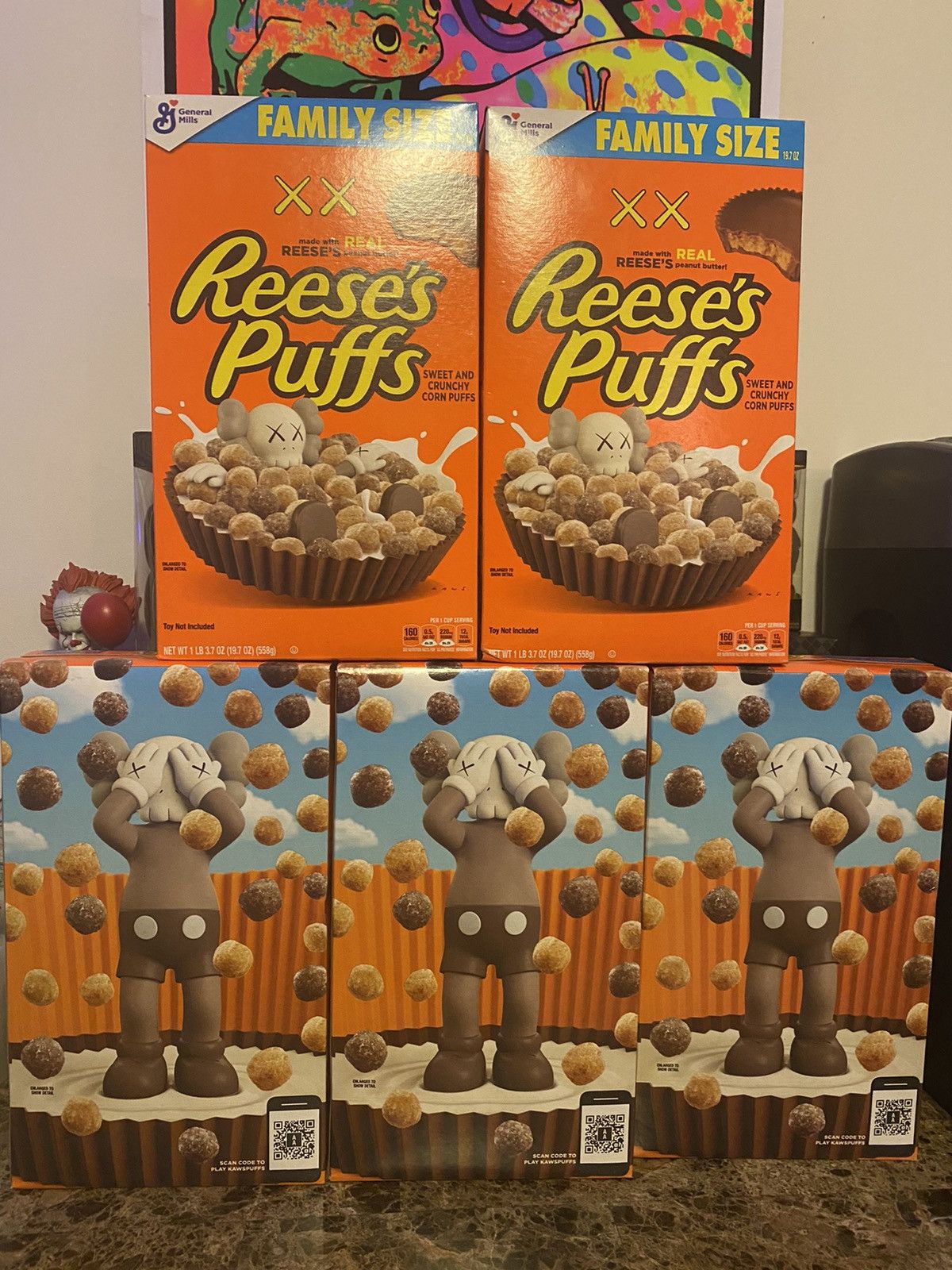 Kaws reeses selling