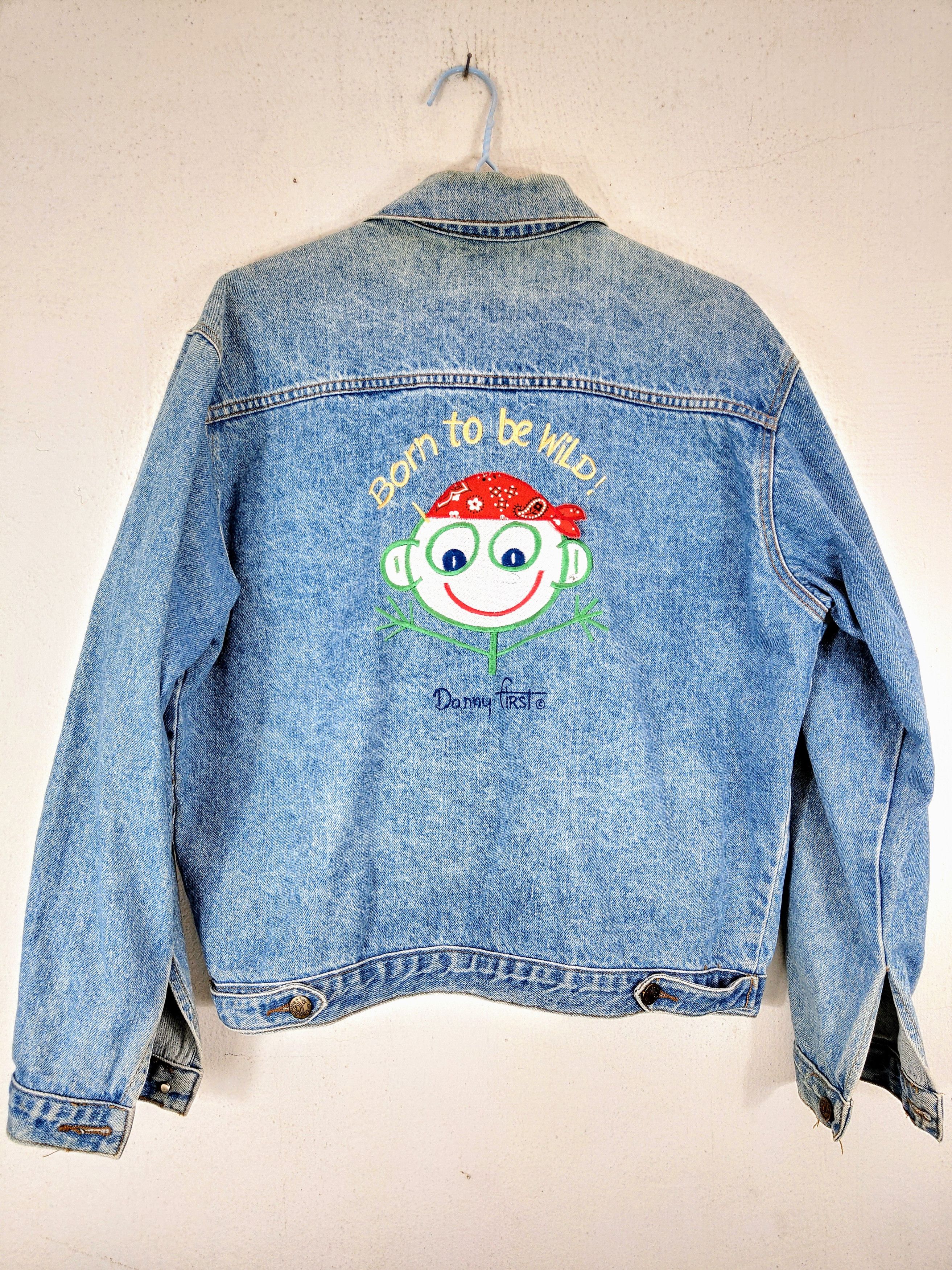 Rare 80's Danny First Embroidery jacket