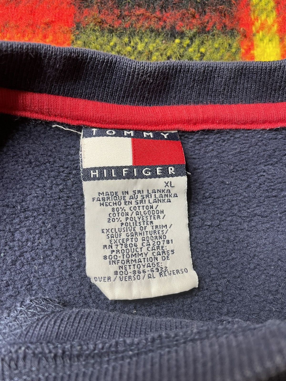 Tommy Hilfiger × Vintage Vintage Tommy Hilfiger Tommy Jeans Crewneck Size US XL / EU 56 / 4 - 5 Thumbnail