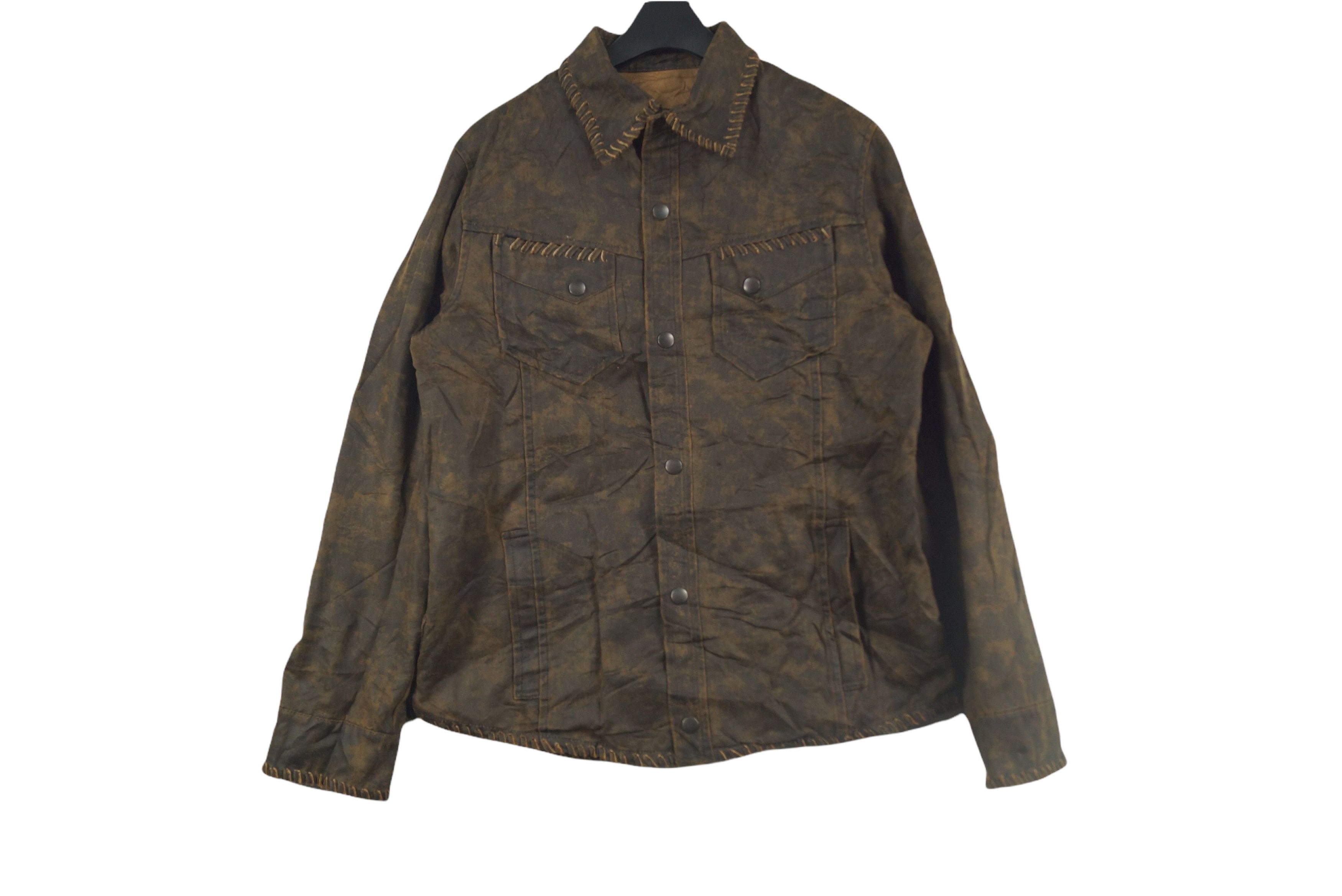 80s archive MONSIEUR NICOLE LEATHER JKT