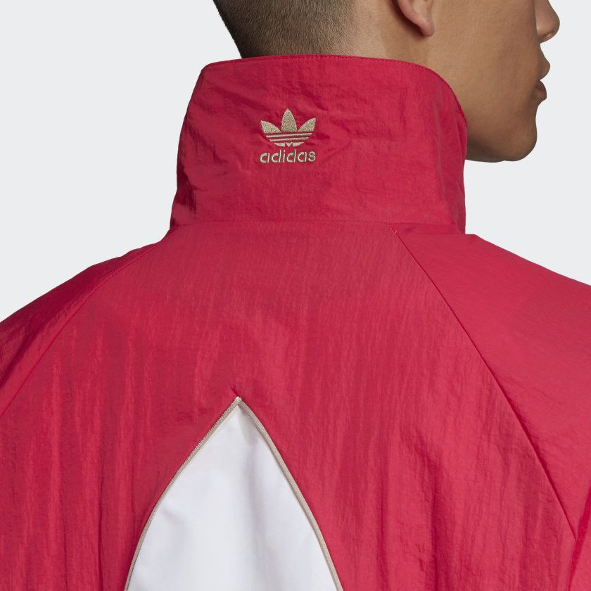 Adidas NEW Adidas Big Trefoil Colorblock Woven Track Jacket Size US M / EU 48-50 / 2 - 7 Thumbnail
