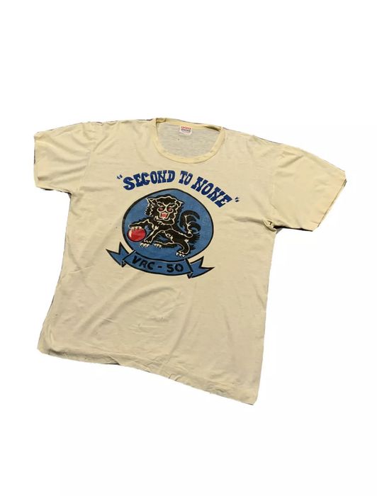 Vintage 60s 70s USN VRC-50 Fleet Tactical Squadron Foo Dogs Shirt | Grailed