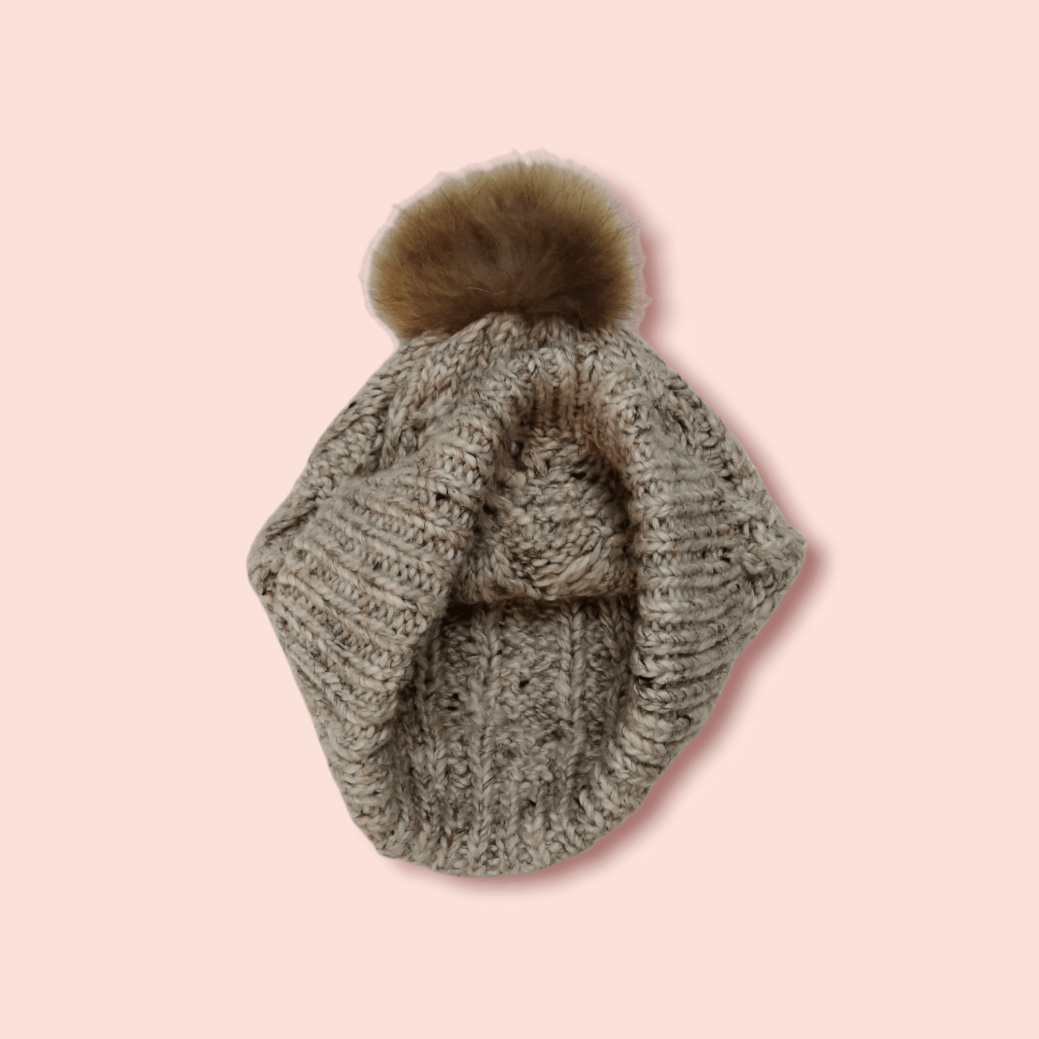 BEAUTY&YOUTH × United Arrows VINTAGE BEAUTY & YOUTH COLOURED CABLE KNITTED POM BEANIE Size ONE SIZE - 9 Thumbnail