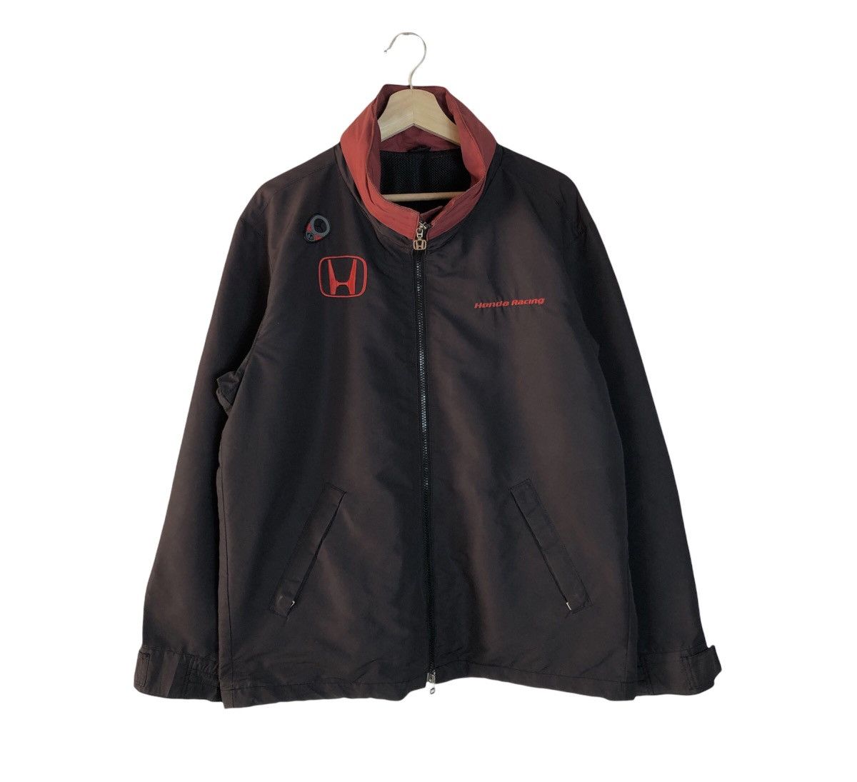 Honda Rare! Honda Racing Japan Embroidery Spellout jacket Size US L / EU 52-54 / 3 - 1 Thumbnail