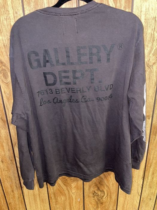 Gallery Dept. Gallery Dept Flames Long Sleeve T-Shirt | Grailed