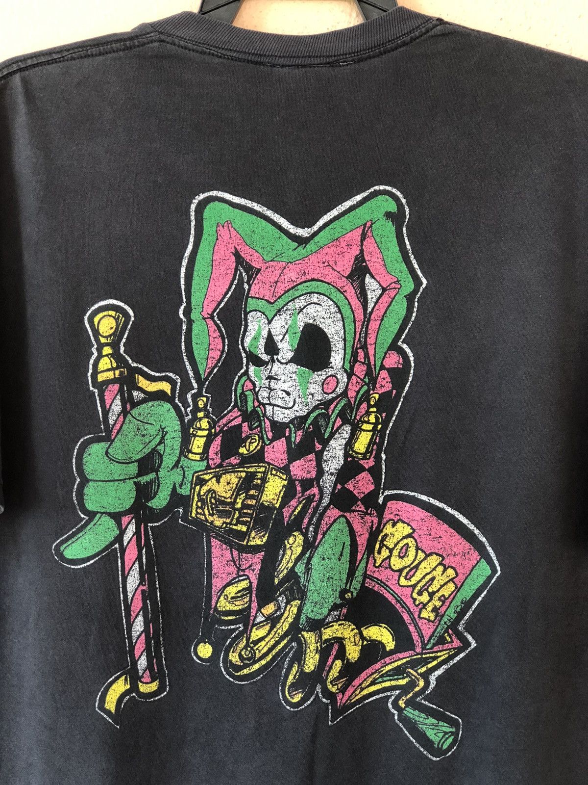 Thrasher × Vintage Vintage 90s GOUGE Skateboard Streetwear Rare Tee Size US L / EU 52-54 / 3 - 3 Thumbnail