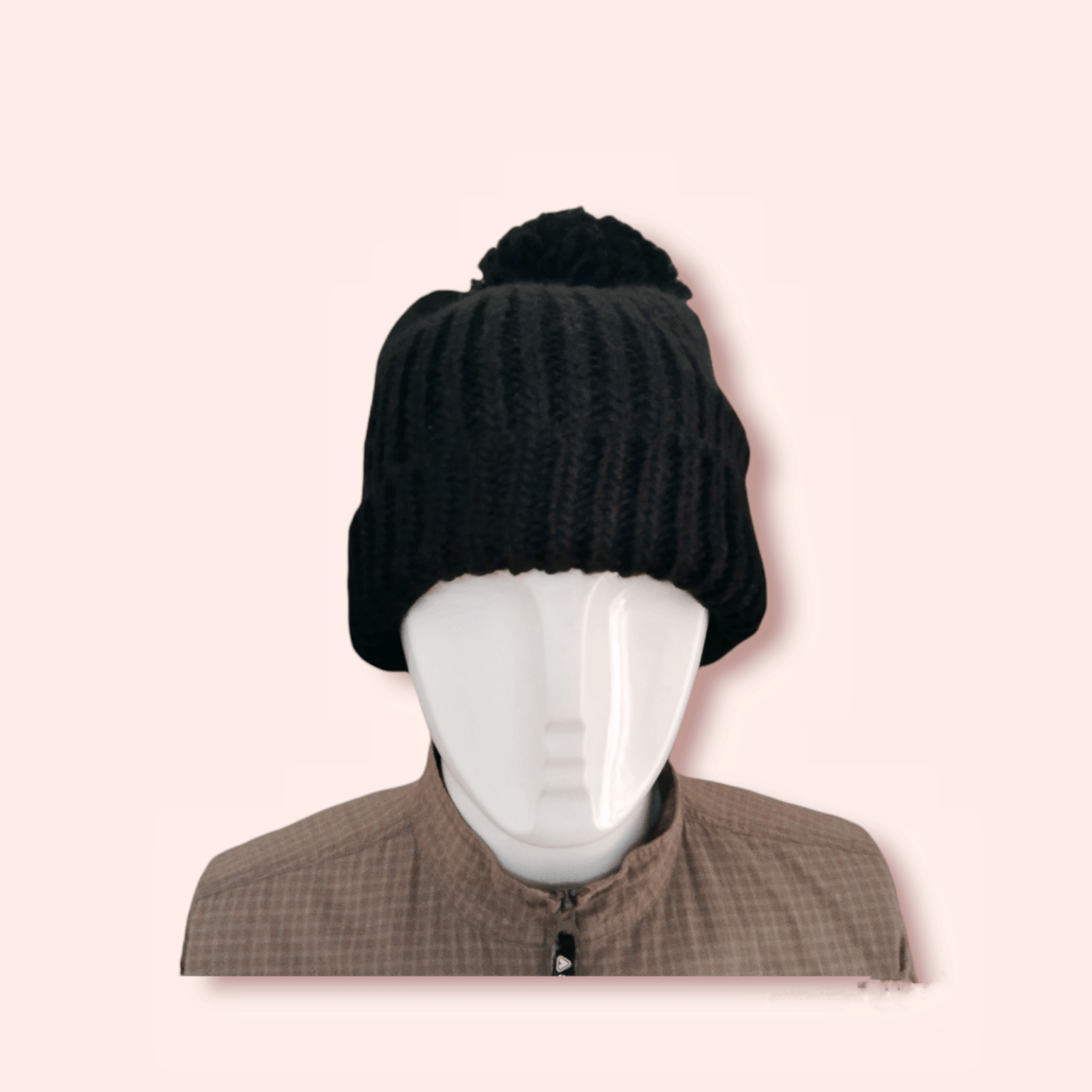 Japanese Brand × Uniqlo UNIQLO WOOL BLEND CUFFED KNITTED LONG BEANIE Size ONE SIZE - 2 Thumbnail