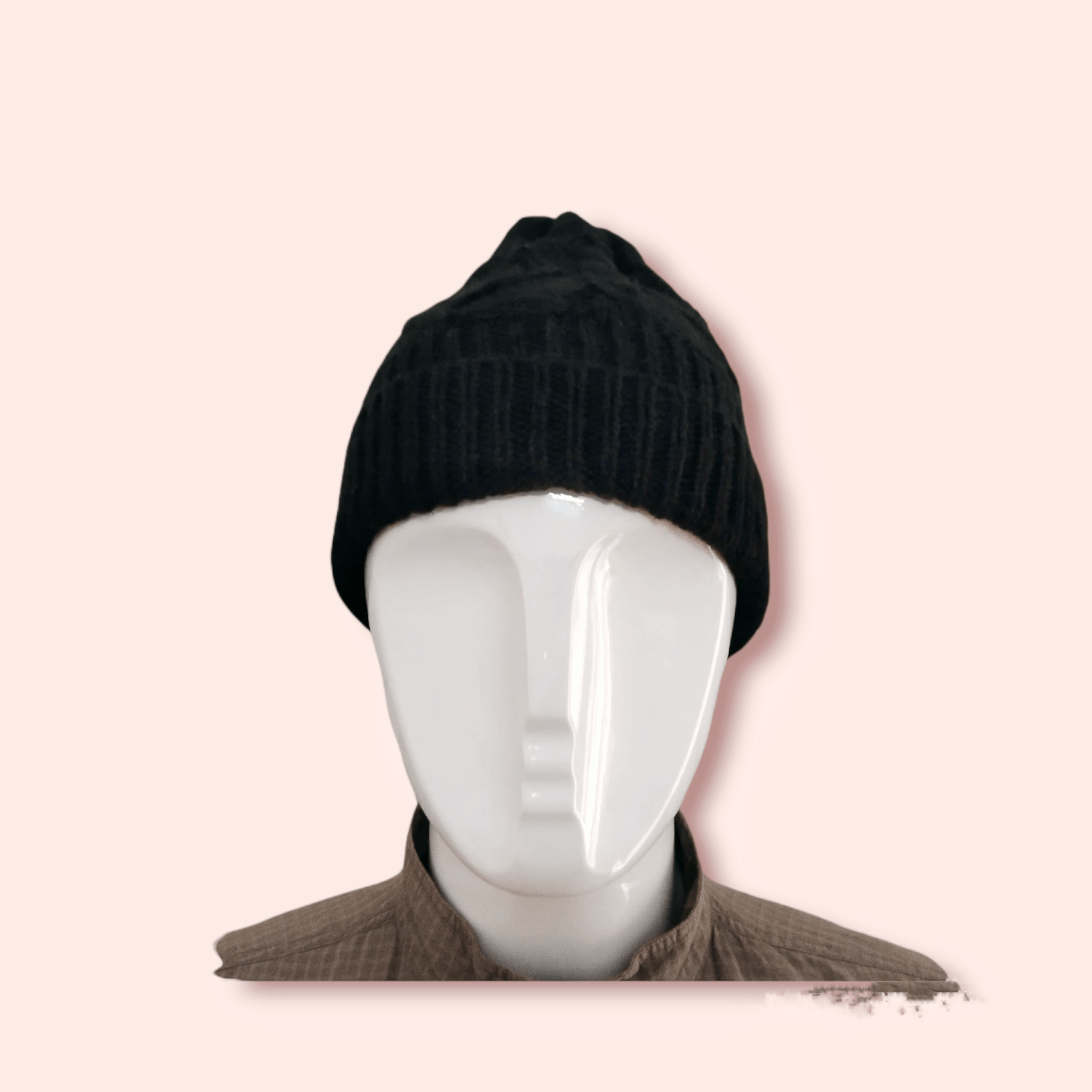 Japanese Brand × Uniqlo UNIQLO WOOL BLEND CABLE KNITTED CUFFED BEANIE Size ONE SIZE - 4 Thumbnail