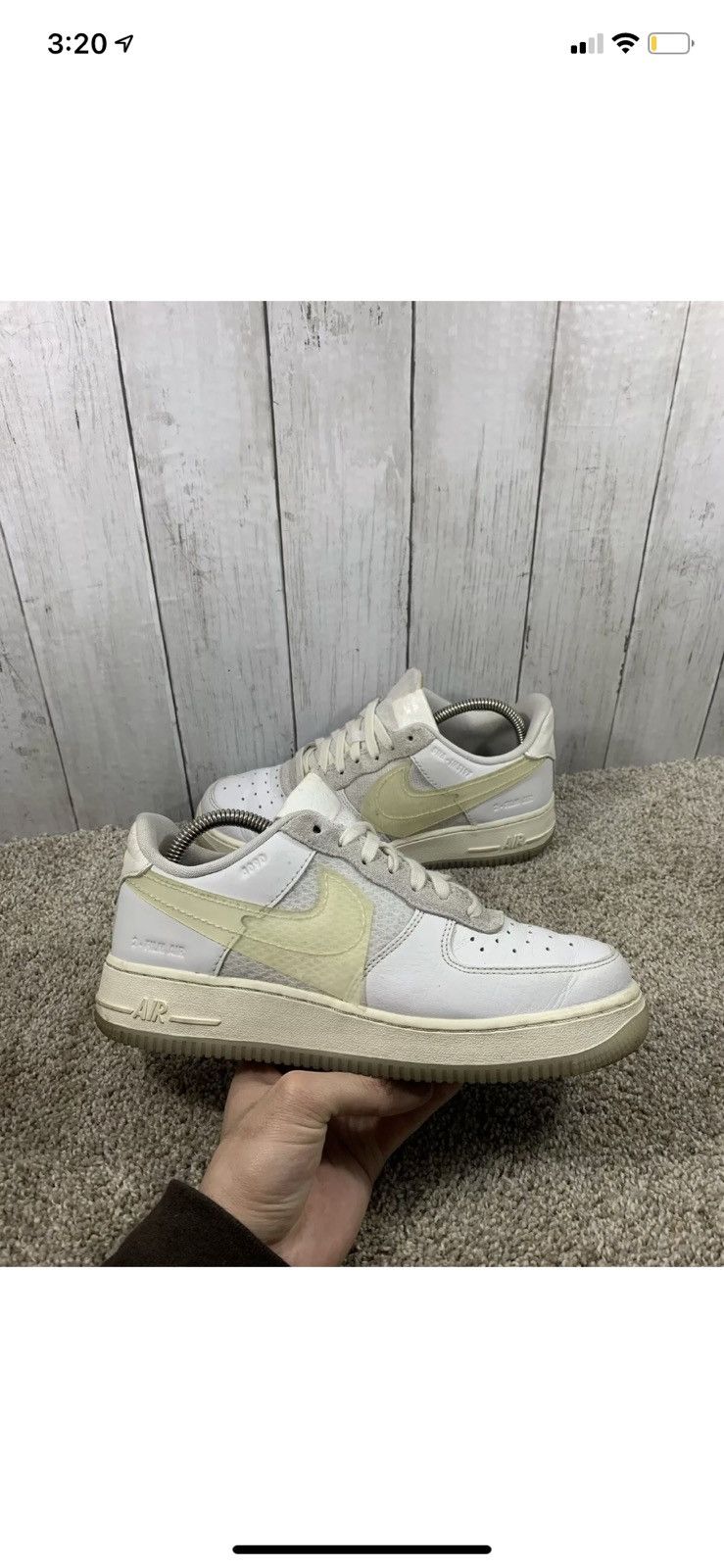 Nike Air Force DNA White CV3040-100 Mens Size