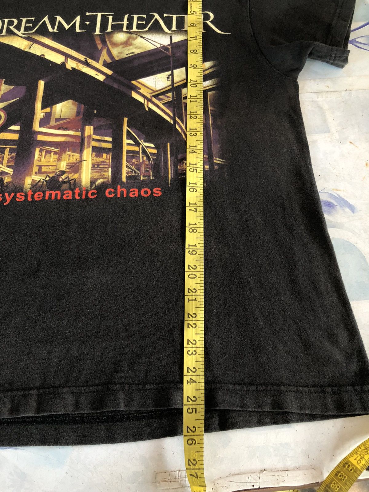 Band Tees Dream Theater Systematic Chaos World Tour 2007 Size US M / EU 48-50 / 2 - 7 Thumbnail