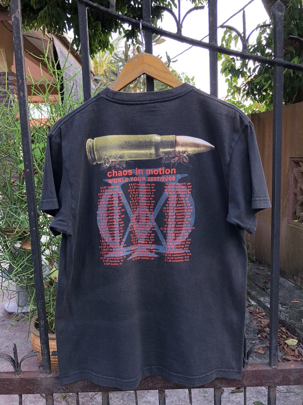 Band Tees Dream Theater Systematic Chaos World Tour 2007 Size US M / EU 48-50 / 2 - 4 Thumbnail