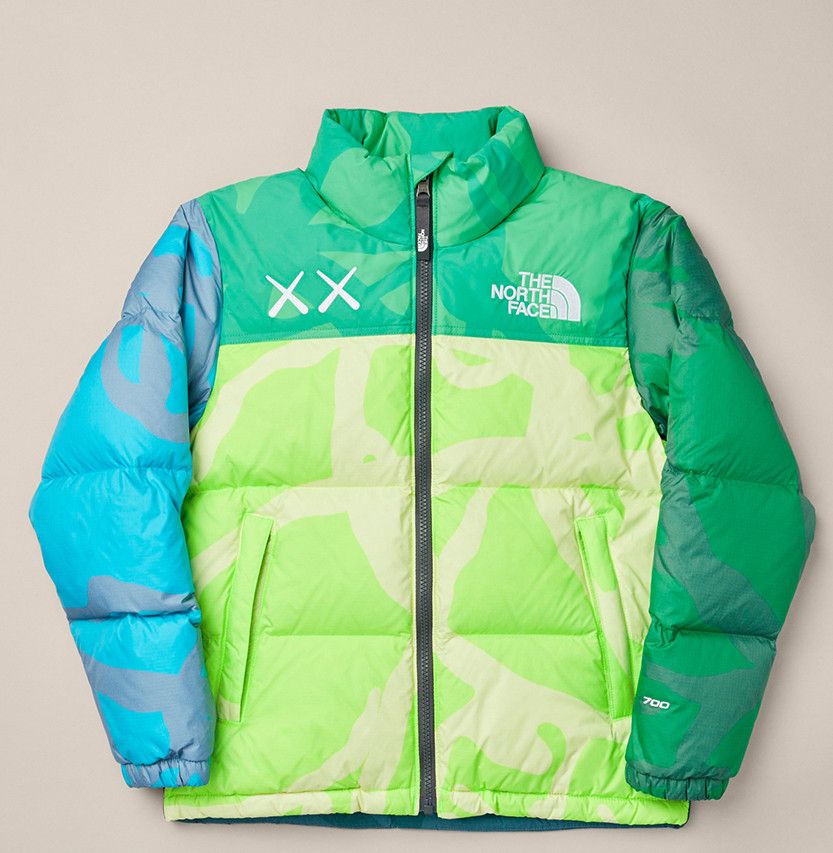 Kaws × The North Face The North Face x KAWS RETRO 1996 Nuptse Jacket |  Grailed