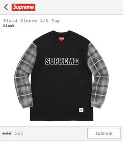 Supreme Plaid Sleeve | Grailed