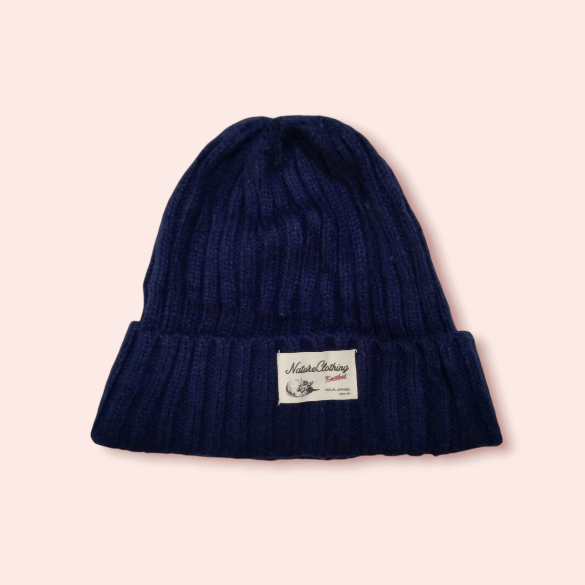 NATURE CLOTHING CUFFED BEANIE