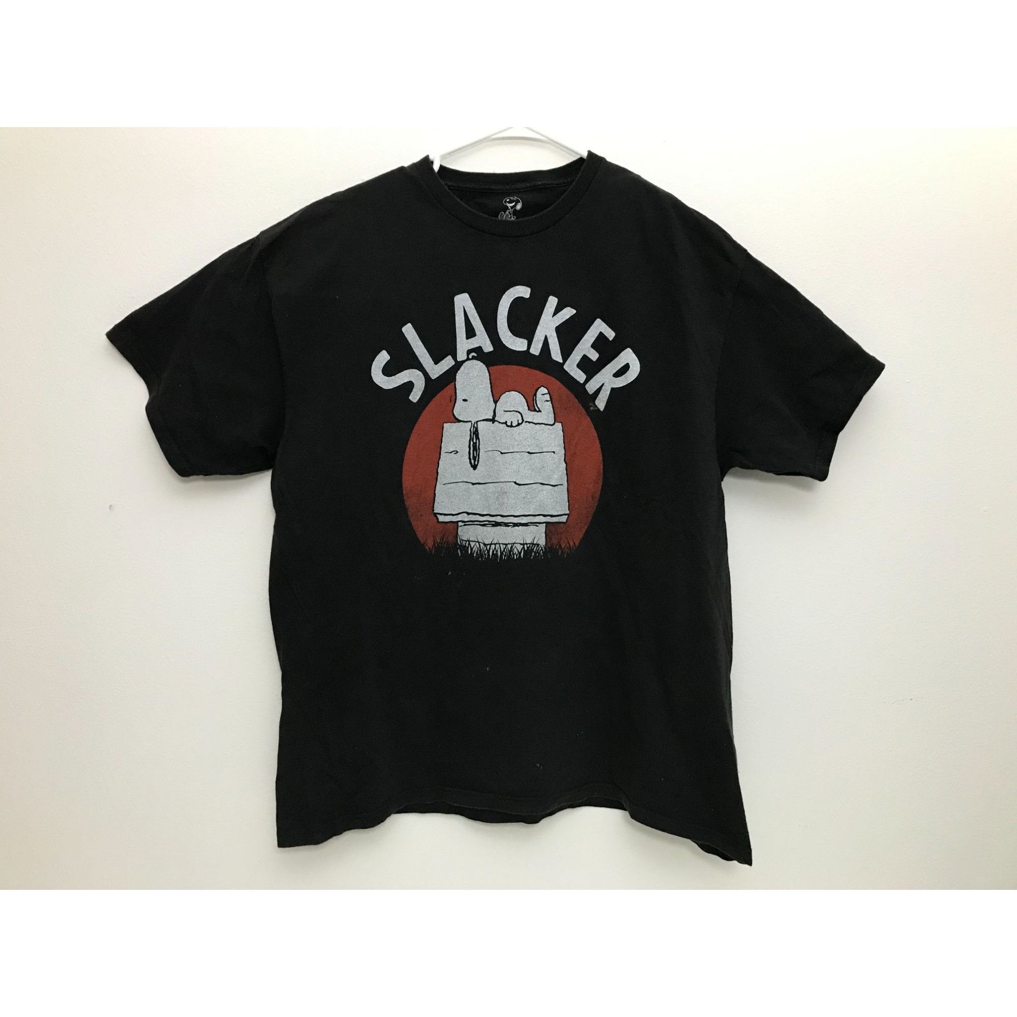 snoopy slacker t shirt