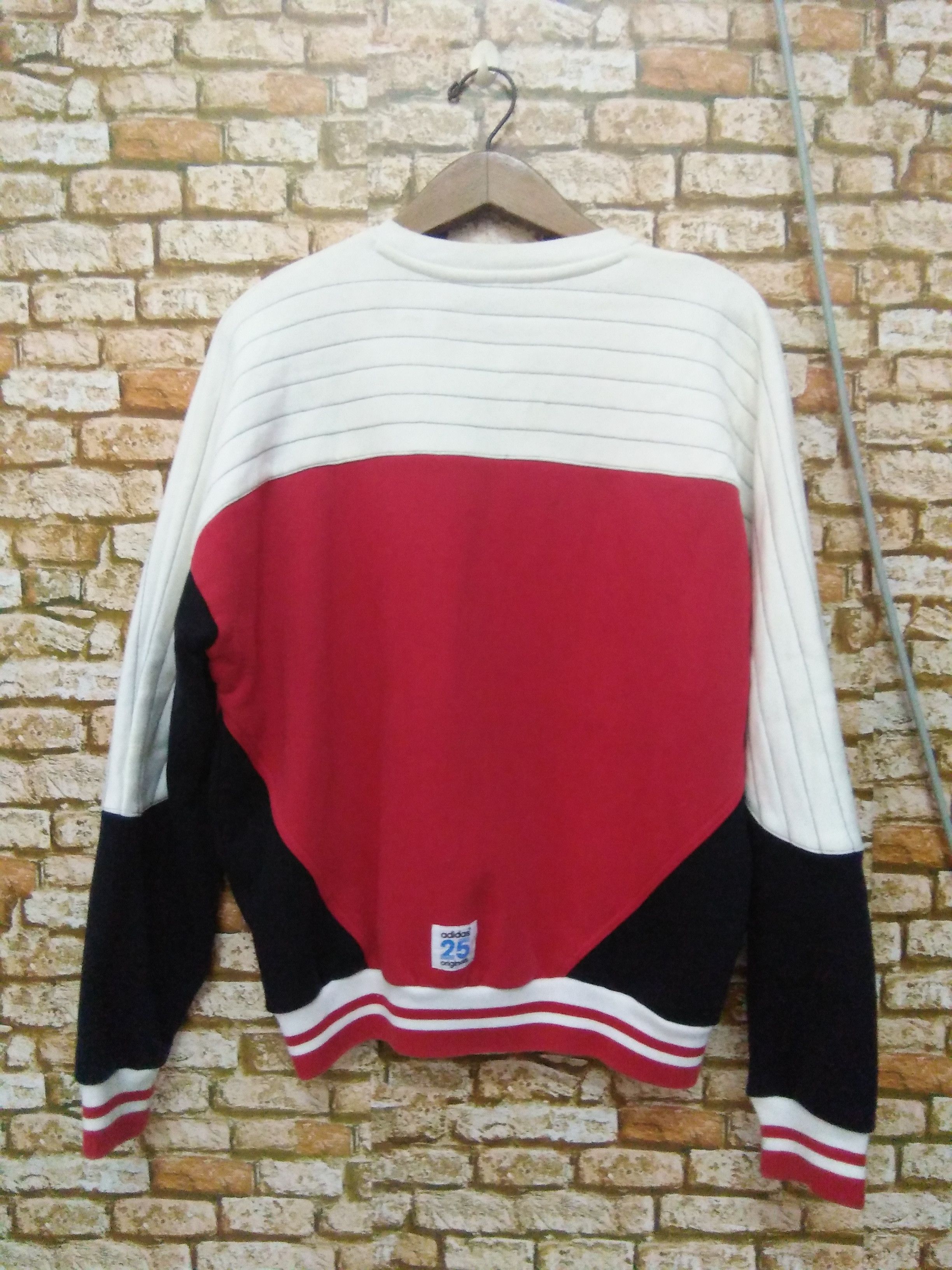 Adidas × Nigo ADIDAS NIGO BLOCK OVERSIZED SWEATSHIRT PIT 25 (A794) Size US L / EU 52-54 / 3 - 4 Thumbnail