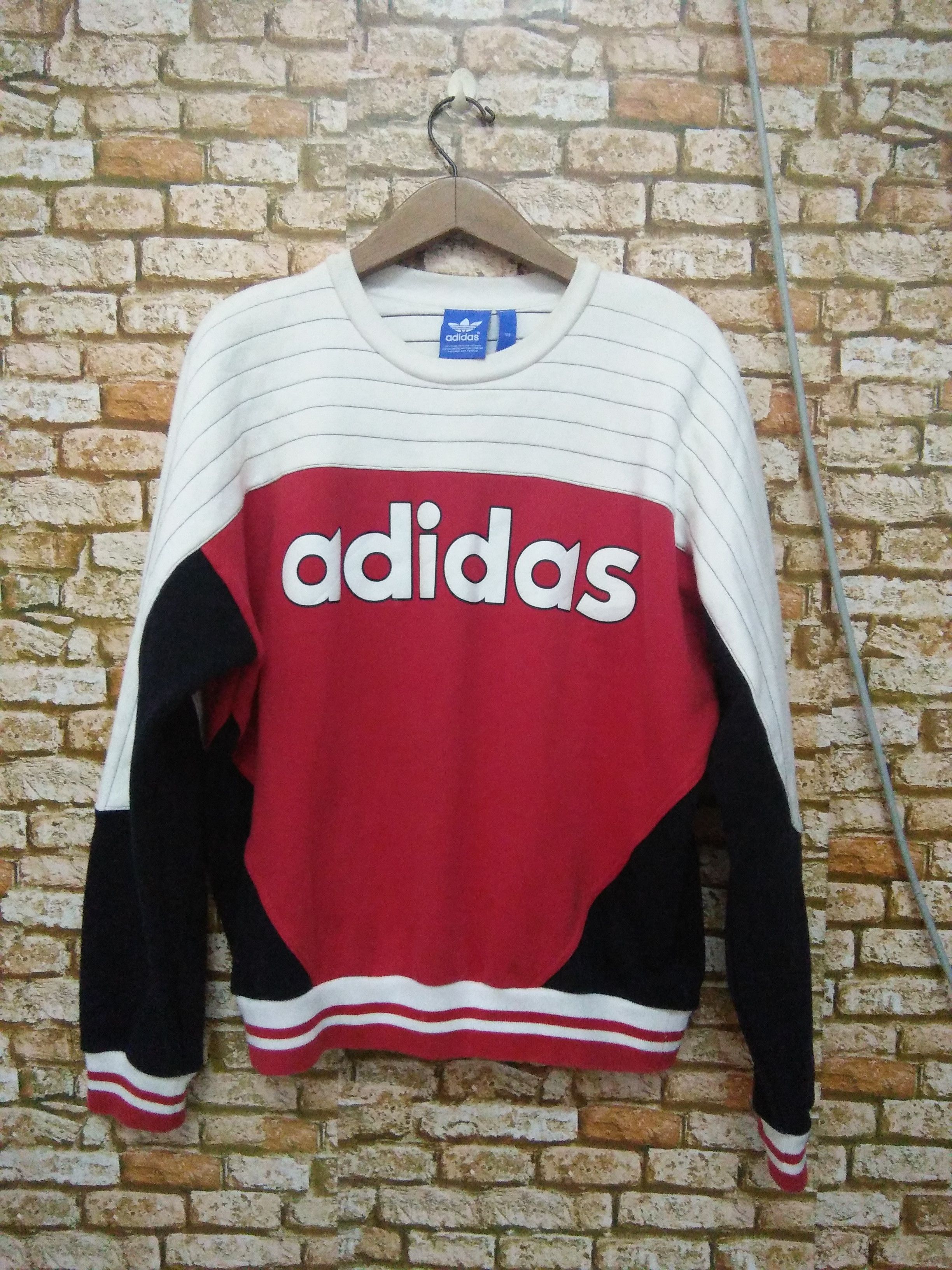 Adidas × Nigo ADIDAS NIGO BLOCK OVERSIZED SWEATSHIRT PIT 25 (A794) Size US L / EU 52-54 / 3 - 3 Thumbnail