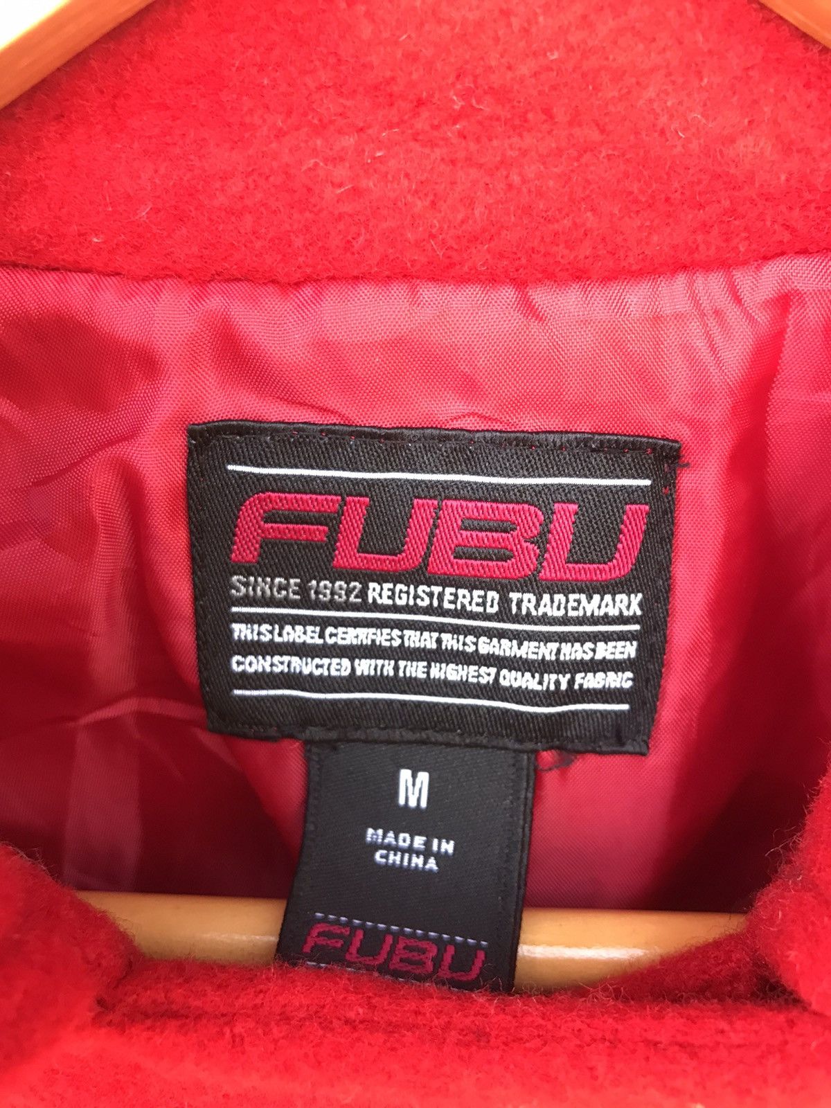 Fubu × Vintage Vintage Fubu Doubled Breasted Wool Peacoat Jacket Size US S / EU 44-46 / 1 - 3 Thumbnail