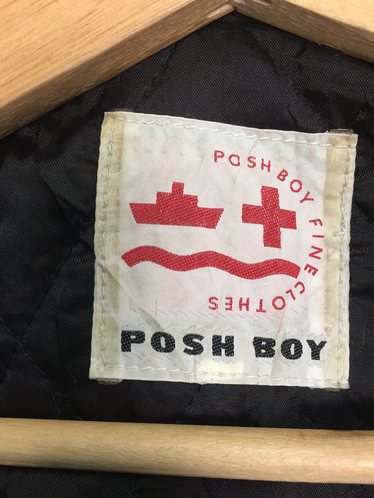 Japanese Brand Vintage Poshboy Leather Varsity Jacket Size US XL / EU 56 / 4 - 5 Thumbnail
