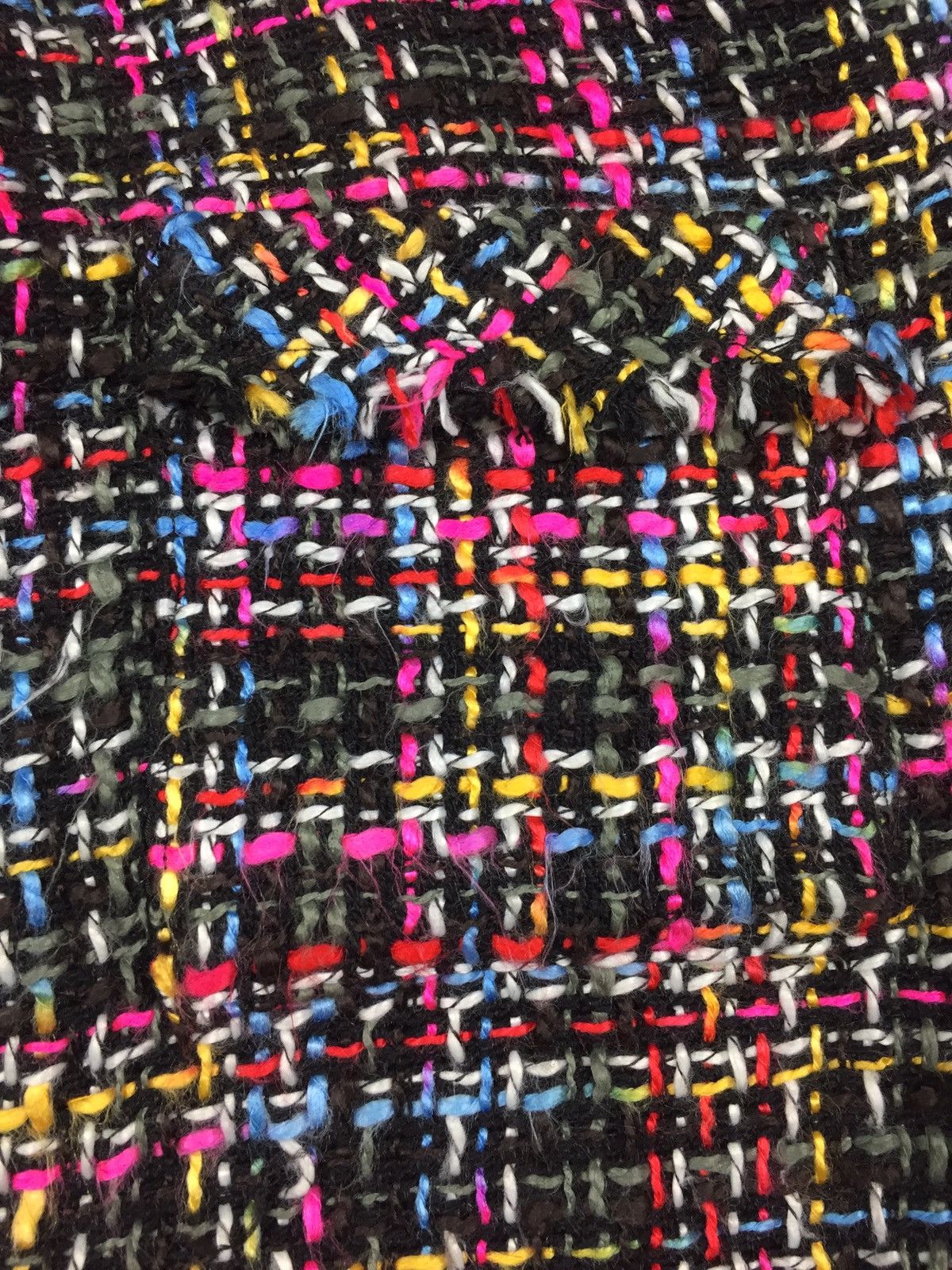Japanese Brand Zara Multicolor Tweed Skirt Size 29" - 2 Thumbnail