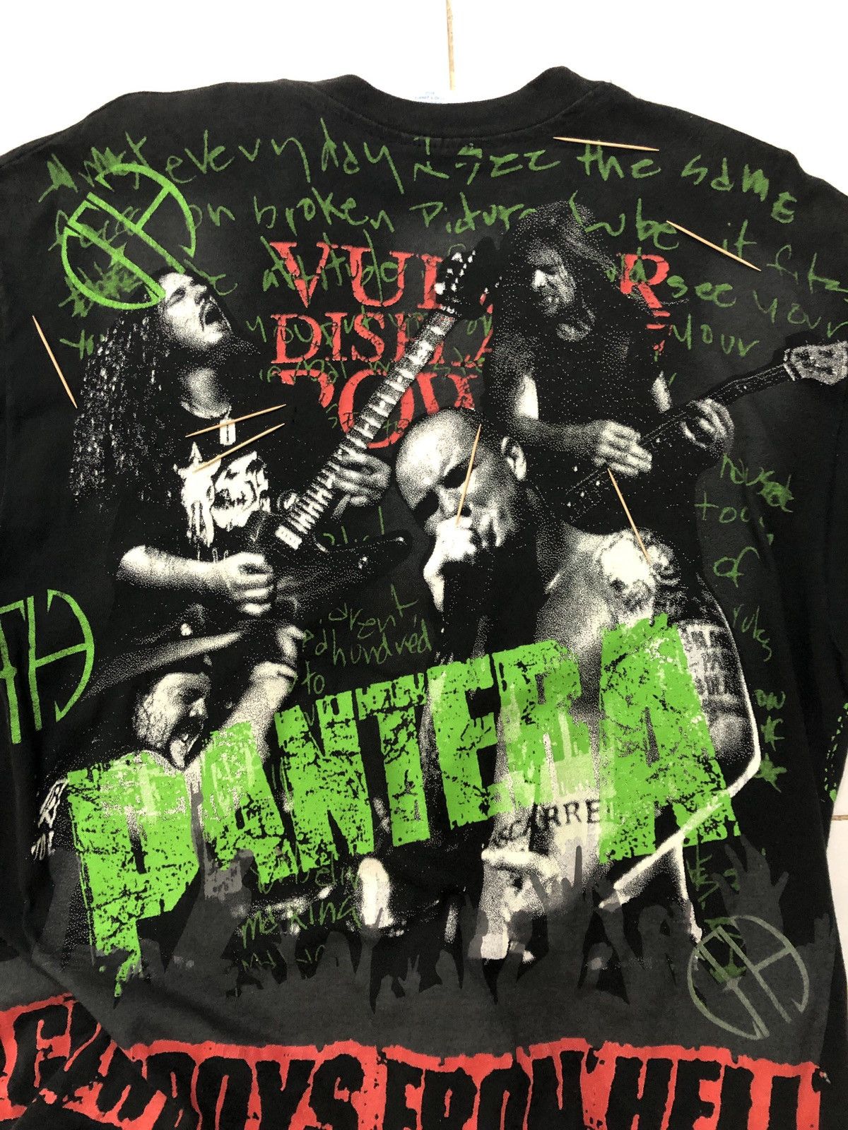Band Tees × Rock T Shirt × Vintage Vintage 90s PANTERA
