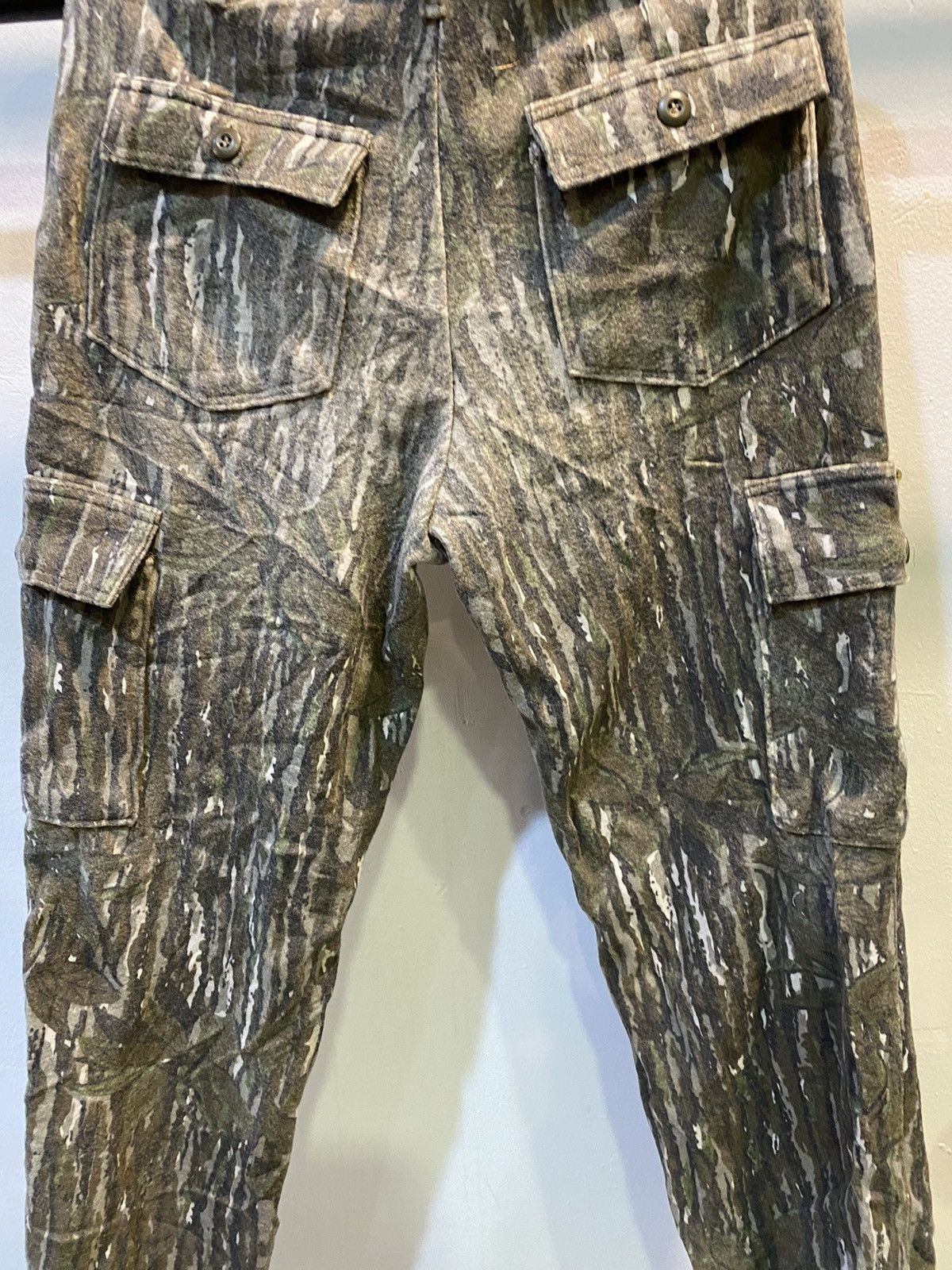 Realtree VINTAGE Fullprint‼️Cargo Pants Military Realtree Made In USA Size US 37 - 4 Thumbnail