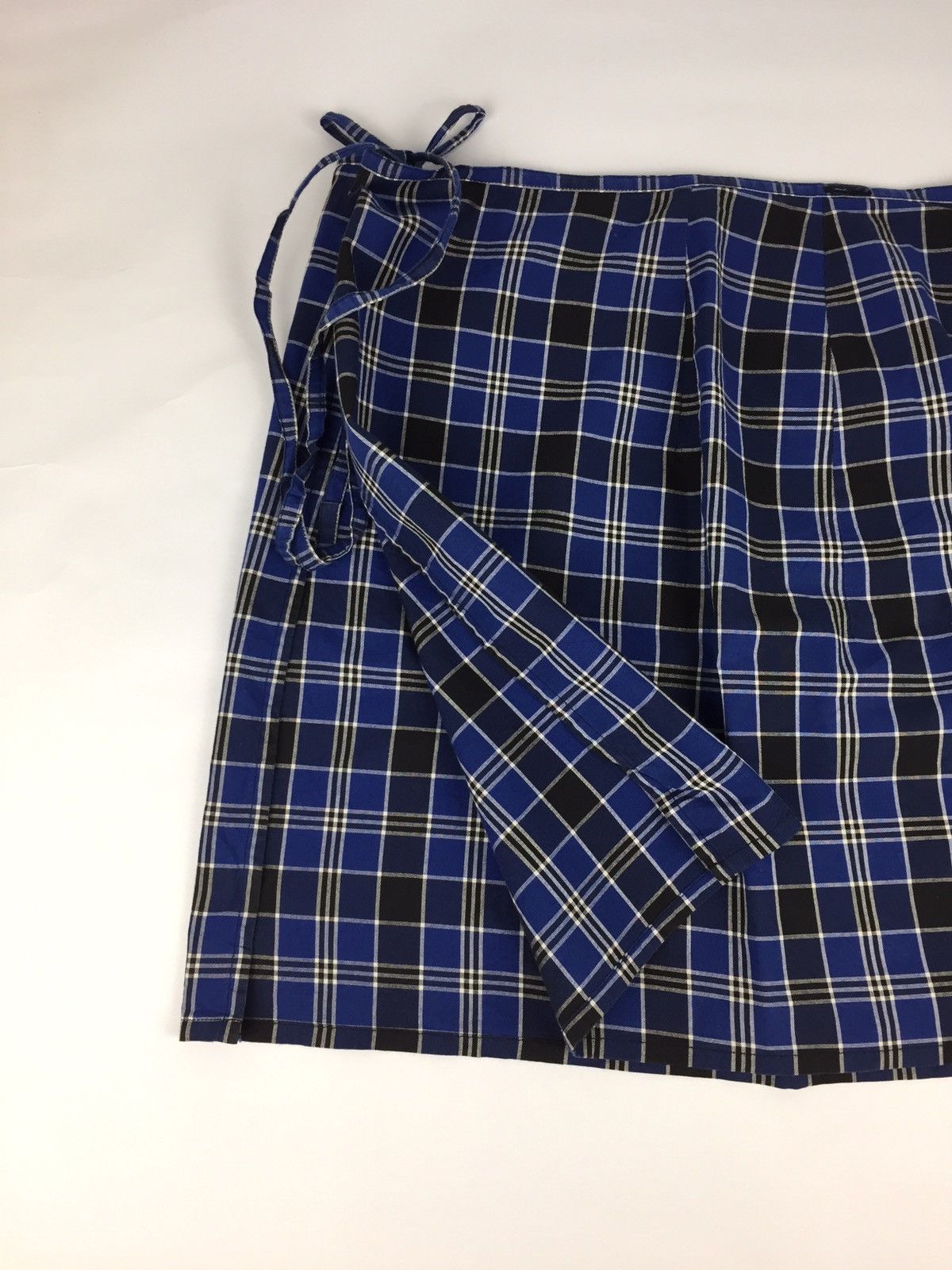 agnes b. Agnes B. Plaid Print High Waist Skirt Size 22" - 2 Thumbnail