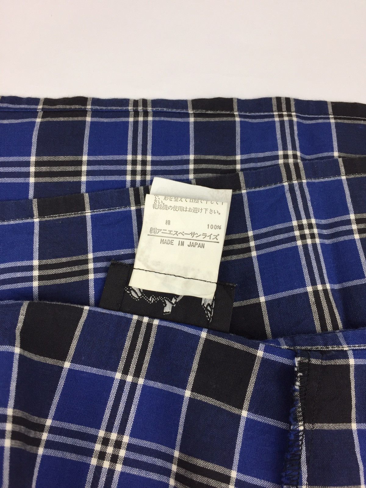agnes b. Agnes B. Plaid Print High Waist Skirt Size 22" - 6 Thumbnail