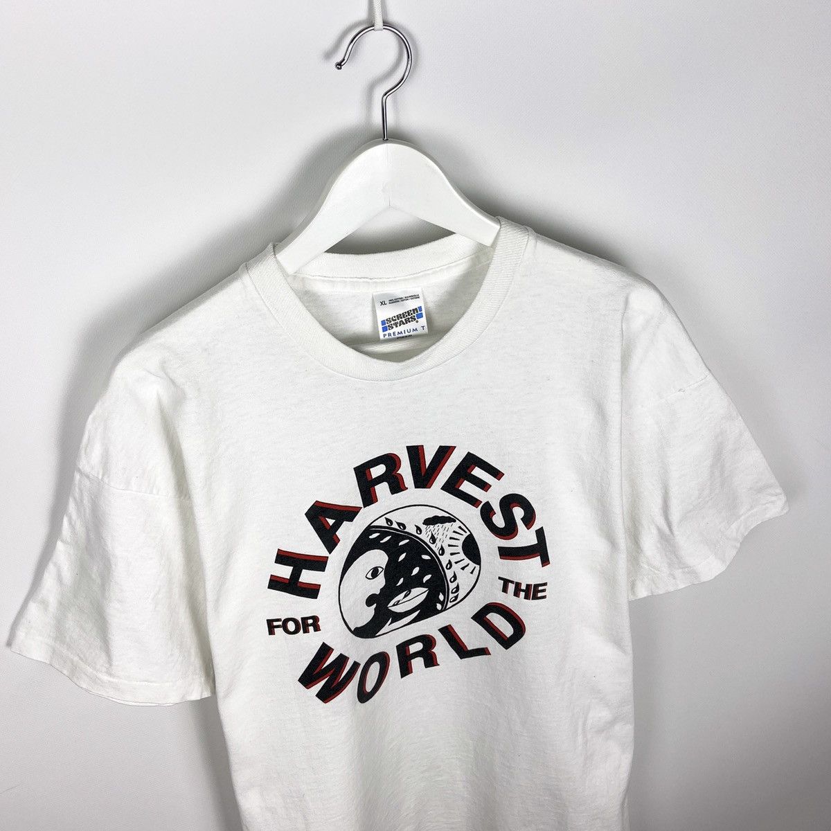 Vintage Vintage 90s Stop The Hunger Harvest for the world size XL Size US XL / EU 56 / 4 - 3 Thumbnail