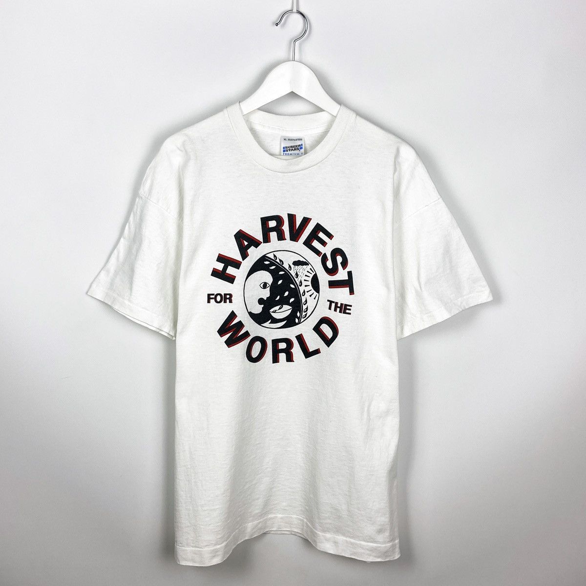 Vintage Vintage 90s Stop The Hunger Harvest for the world size XL Size US XL / EU 56 / 4 - 2 Thumbnail