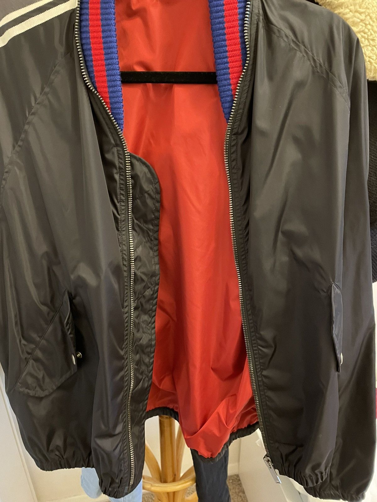 Gucci Web Stripe Nylon Jacket M 48