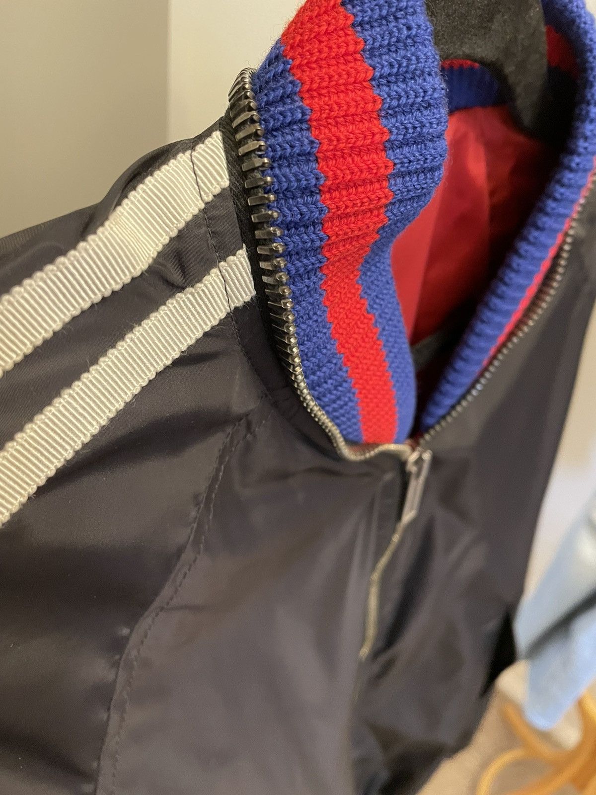 Gucci Gucci Web Stripe Nylon Jacket M 48 Size US M / EU 48-50 / 2 - 11 Thumbnail